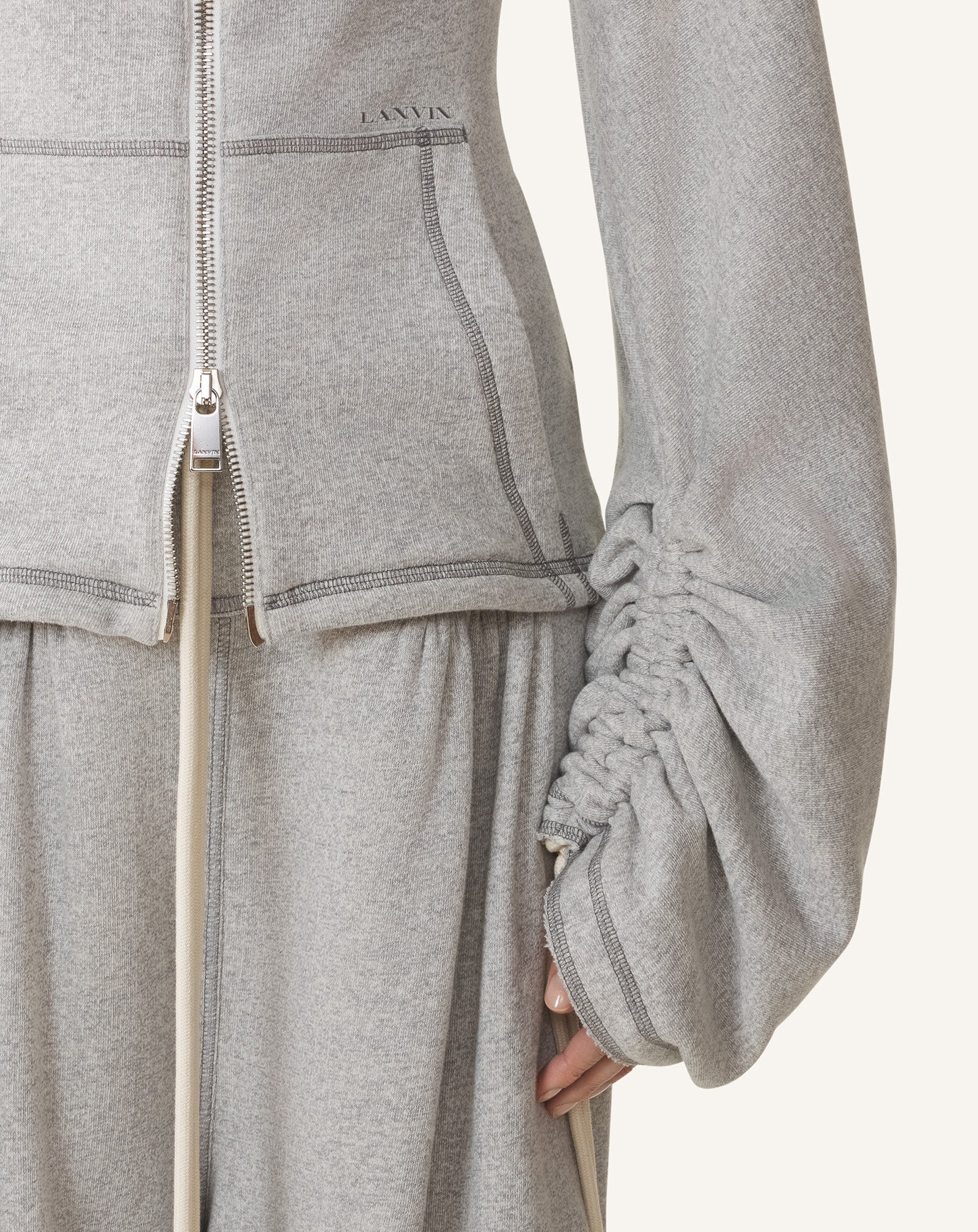 VESTE ZIPPÉE CINTRÉE