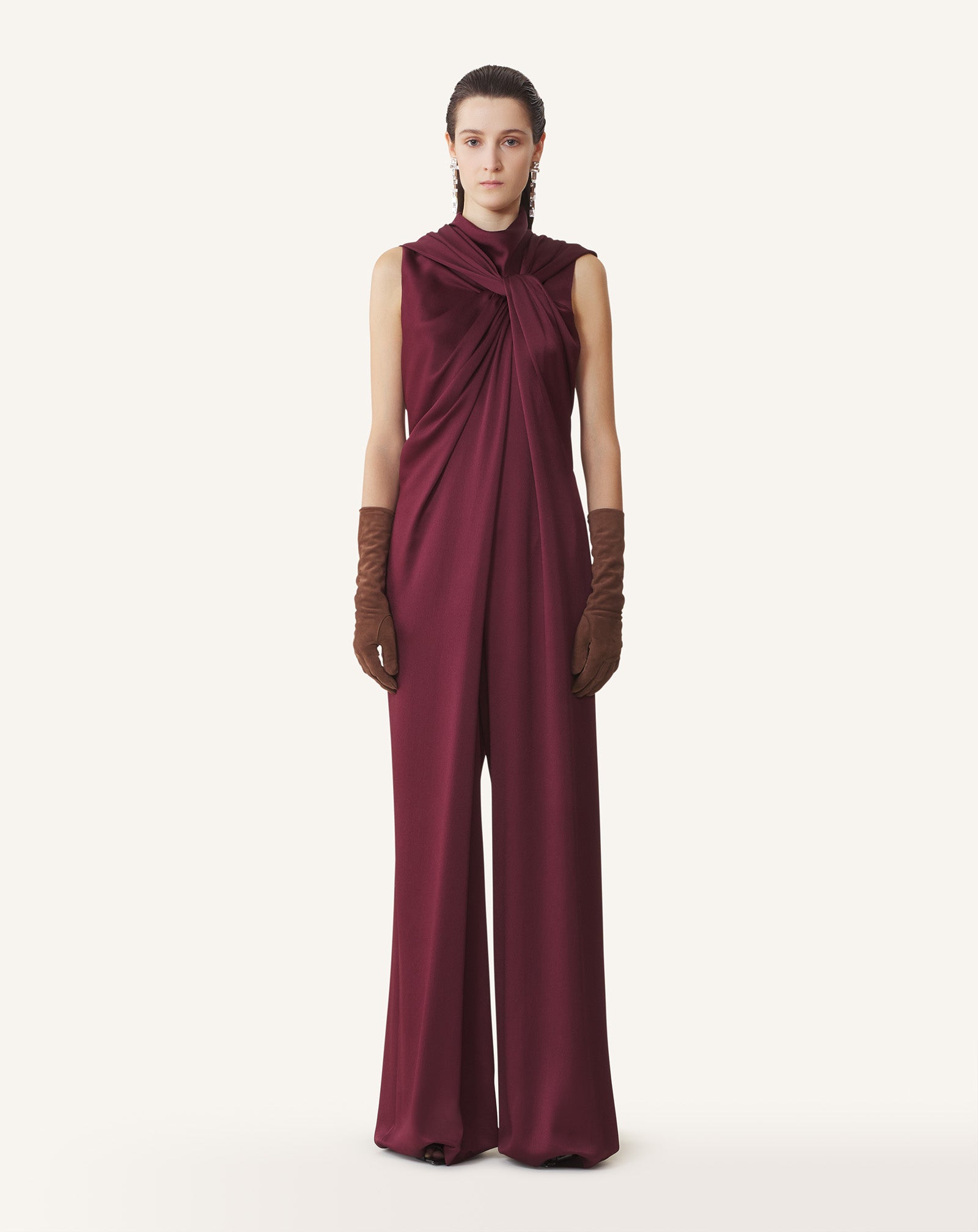 COMBINAISON LONGUE EN SATIN