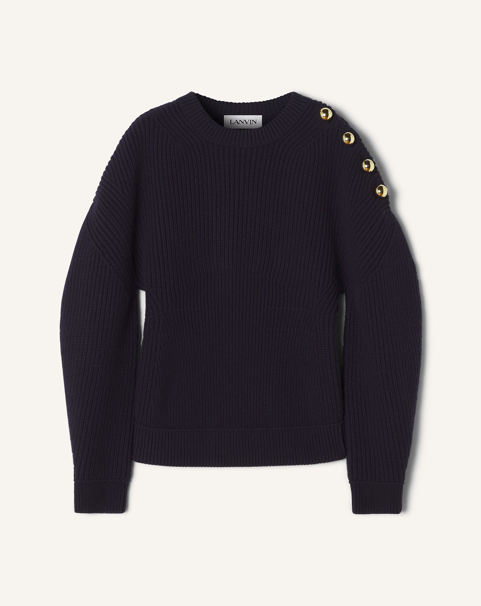 PULL CÔTELÉ EN LAINE