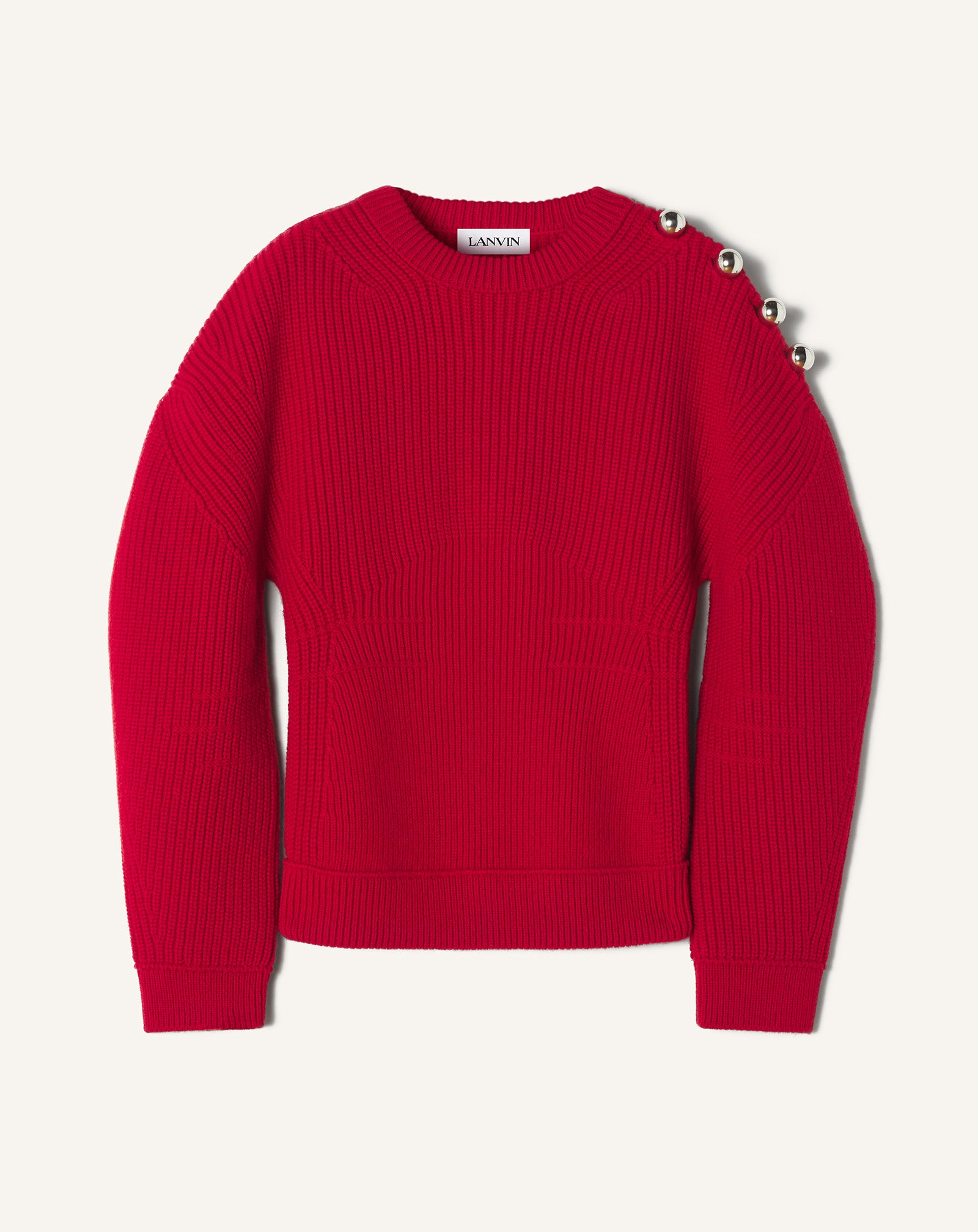 PULL CÔTELÉ EN LAINE