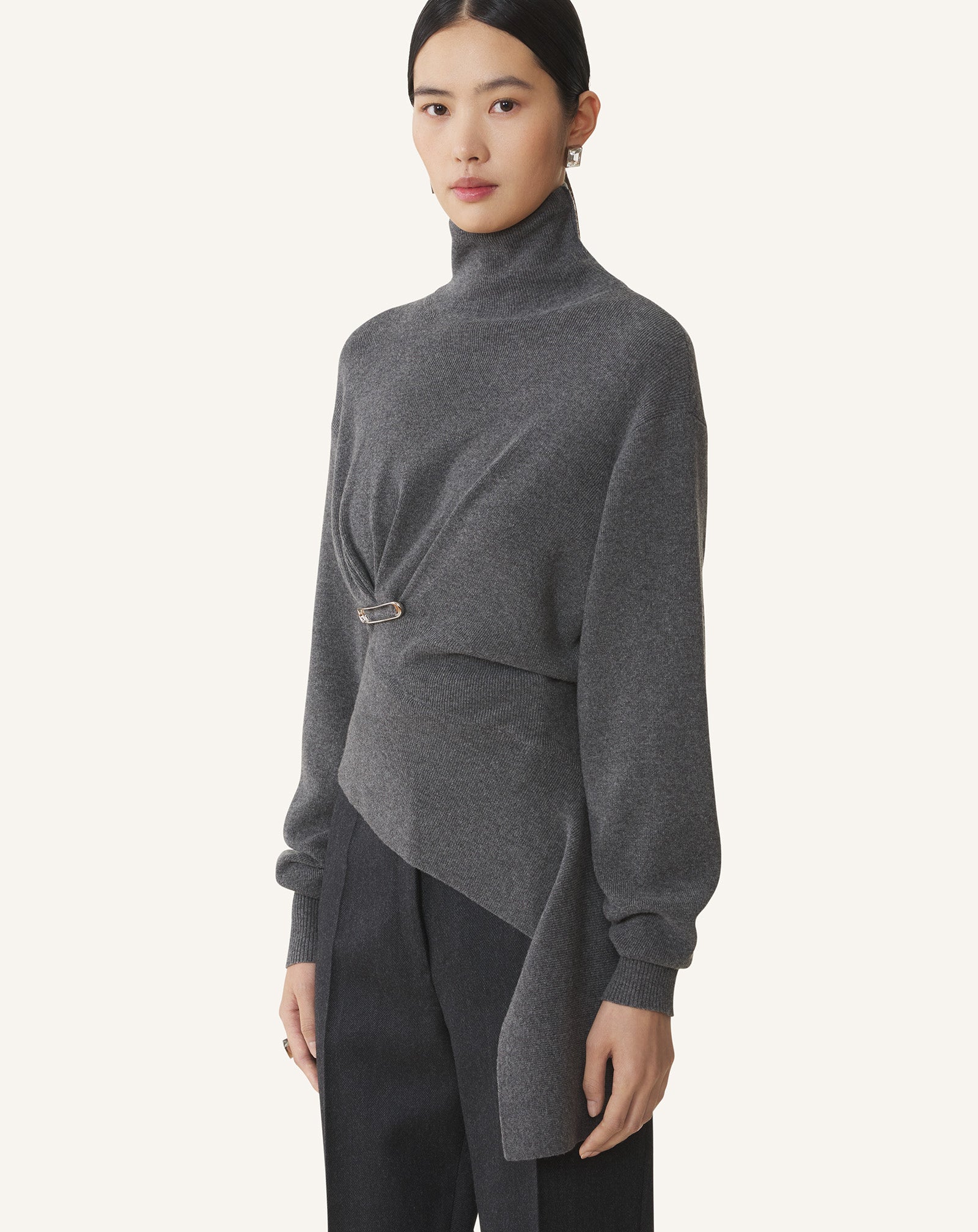 PULL EN LAINE ET CACHEMIRE