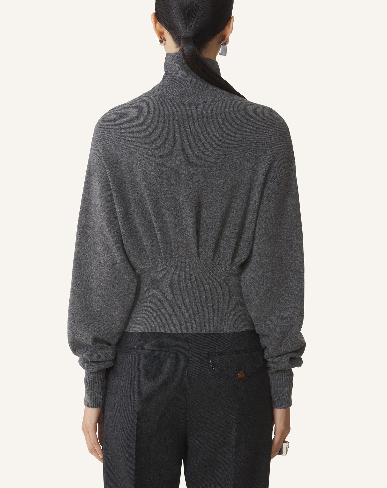 PULL EN LAINE ET CACHEMIRE