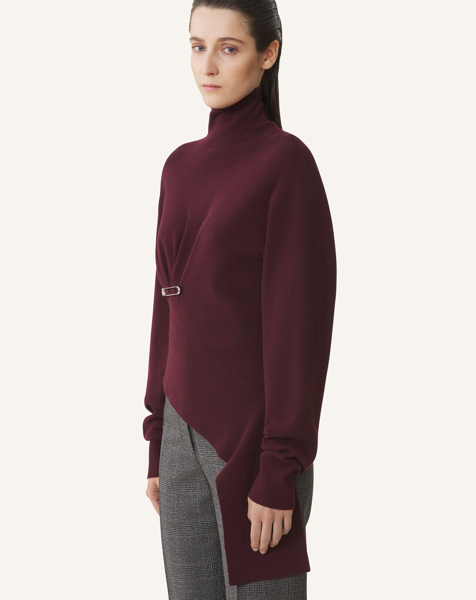 PULL EN LAINE ET CACHEMIRE