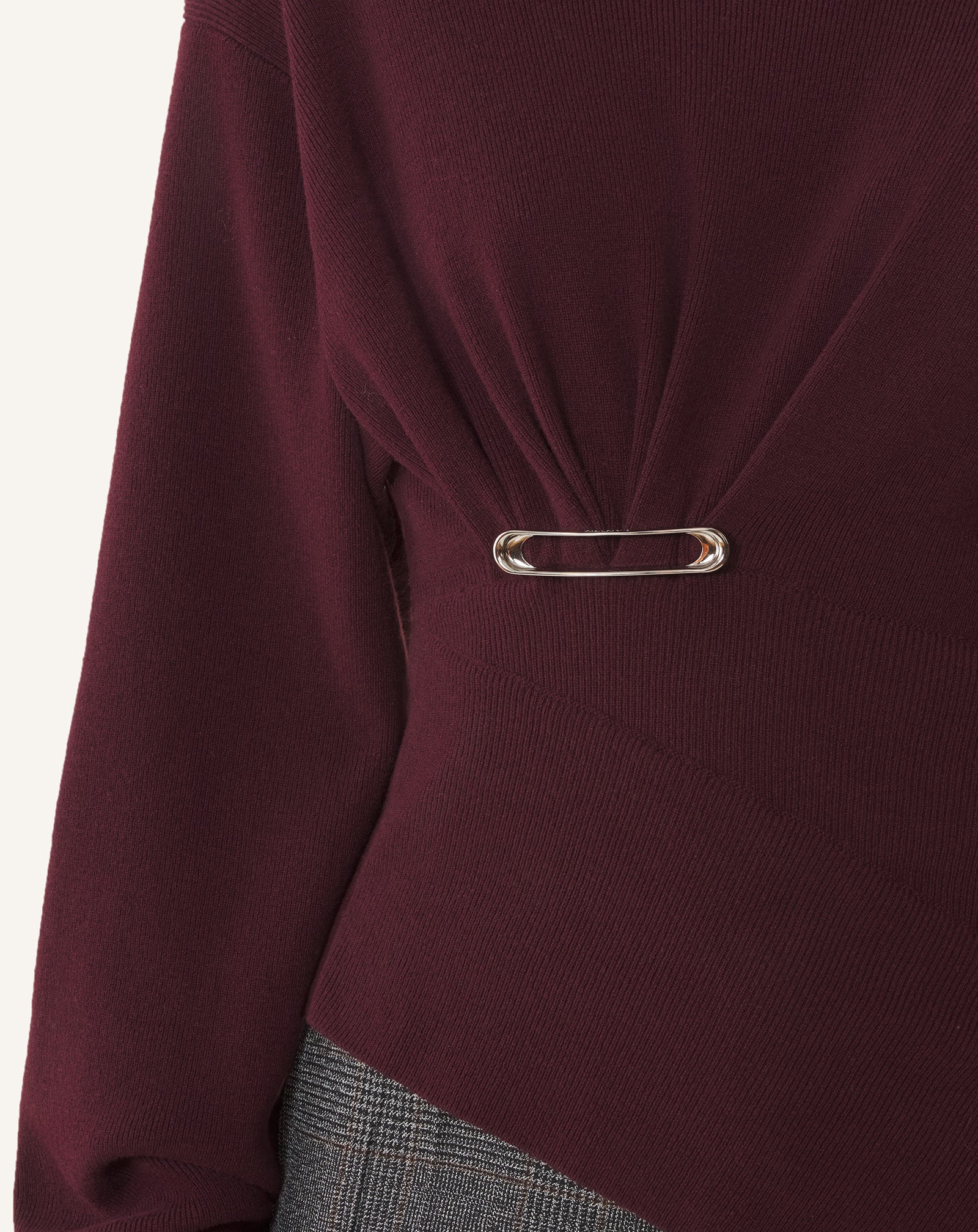 PULL EN LAINE ET CACHEMIRE