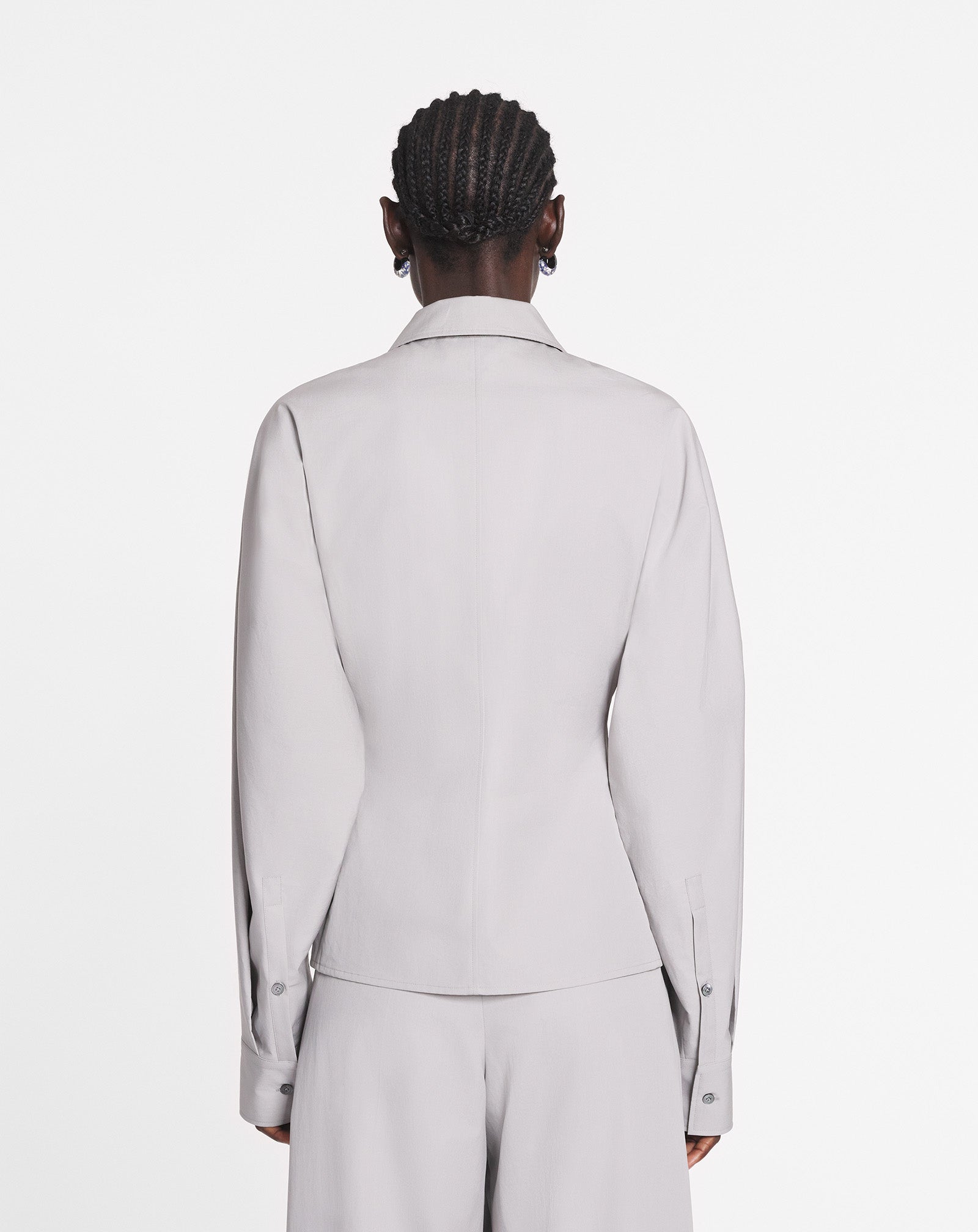 CHEMISE CINTRÉE EN COTON