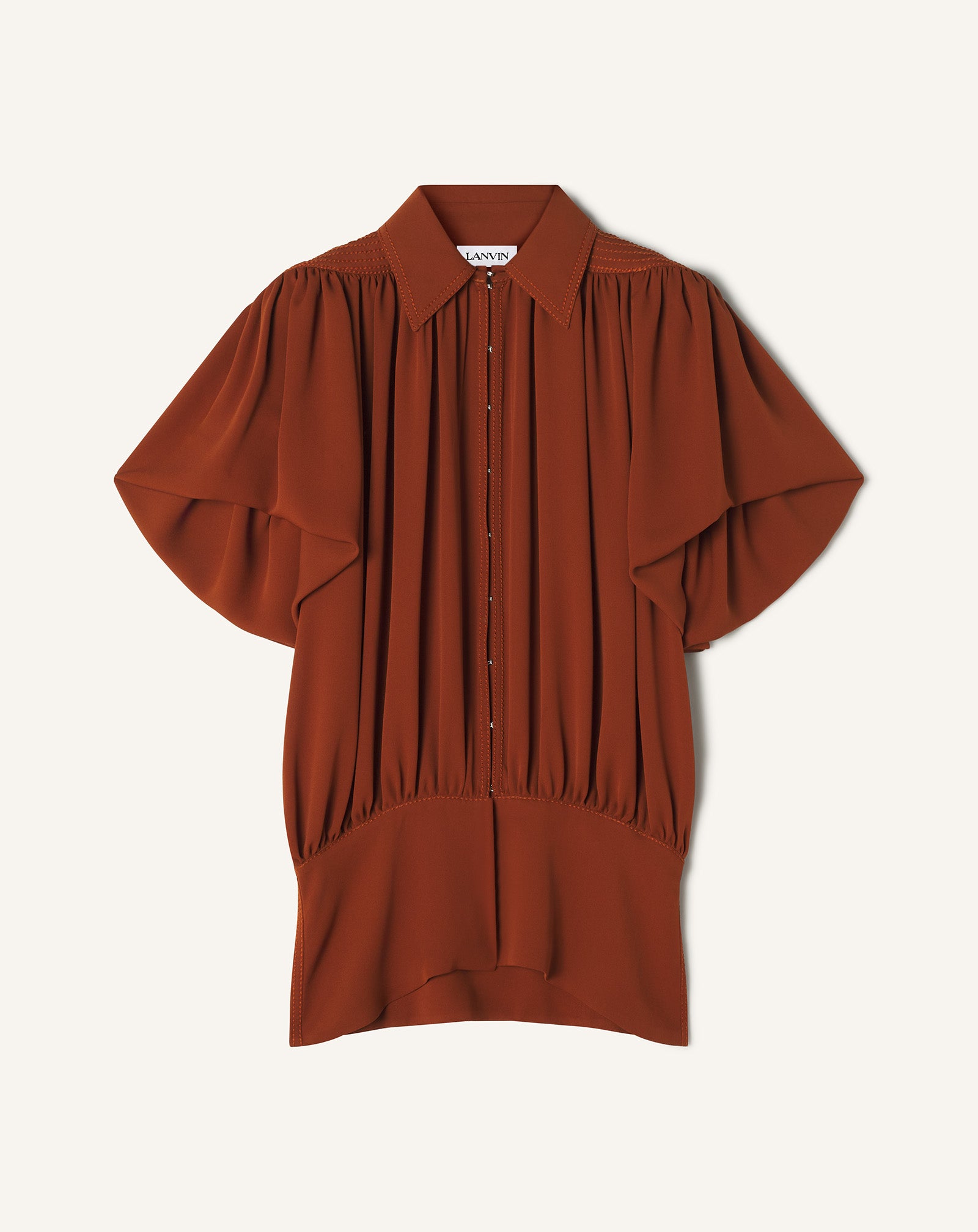 HAUT EN GEORGETTE DE SOIE