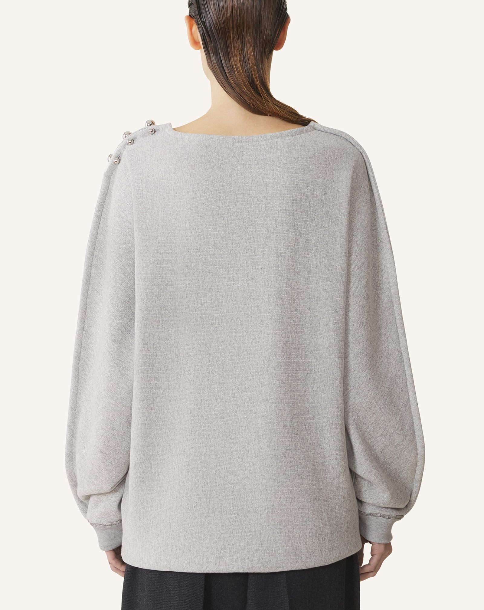 SWEATSHIRT COL BATEAU
