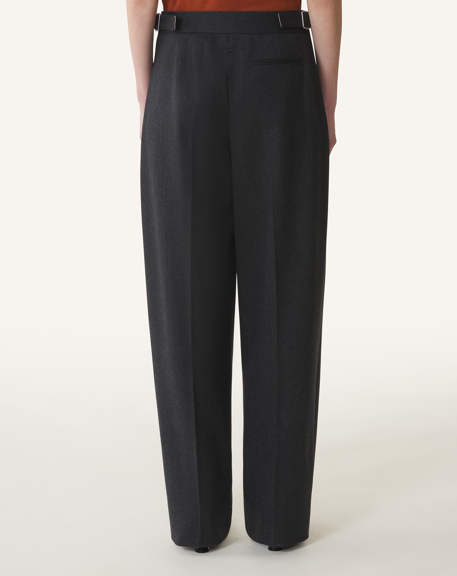 PANTALON À PLIS