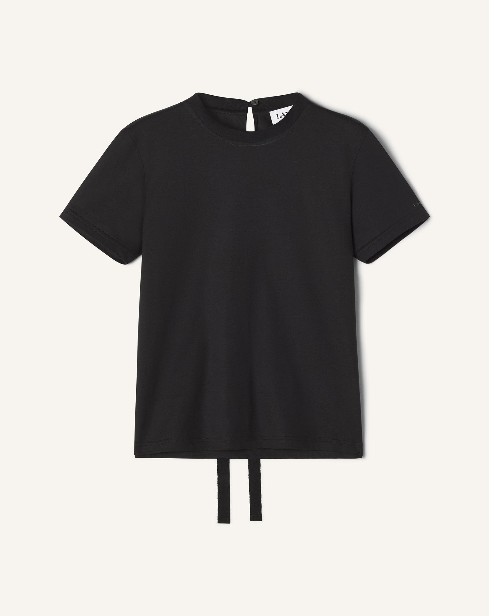 T-SHIRT DÉTAIL GROS GRAIN EN COTON