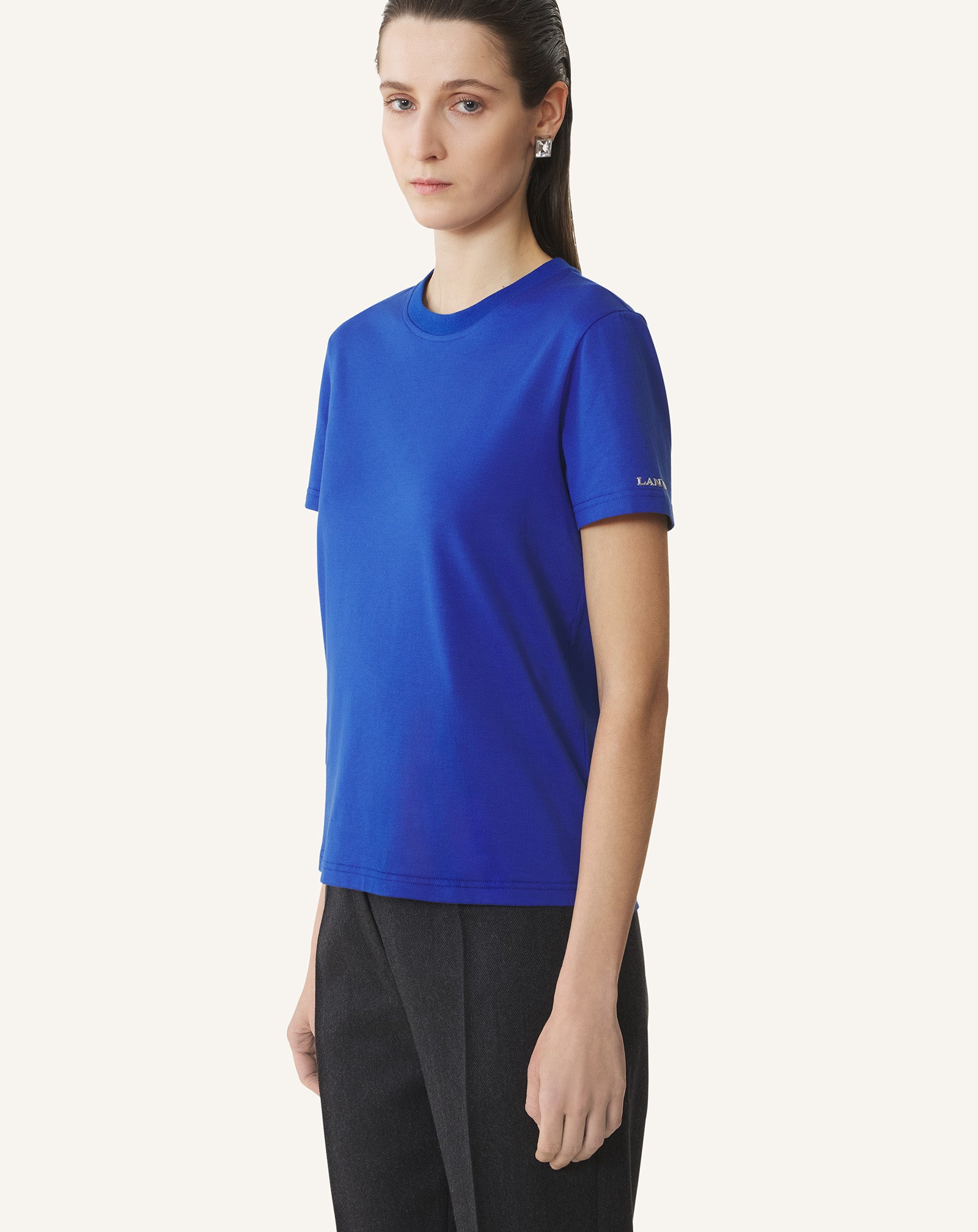 T-SHIRT DÉTAIL GROS GRAIN EN COTON