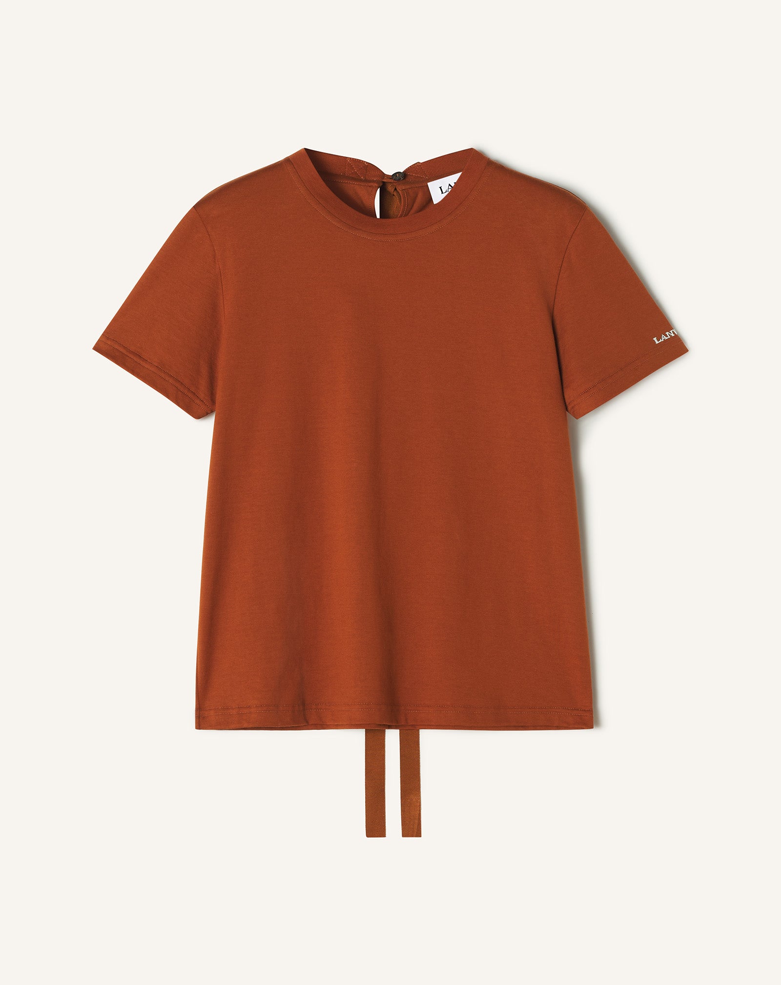 T-SHIRT DÉTAIL GROS GRAIN EN COTON