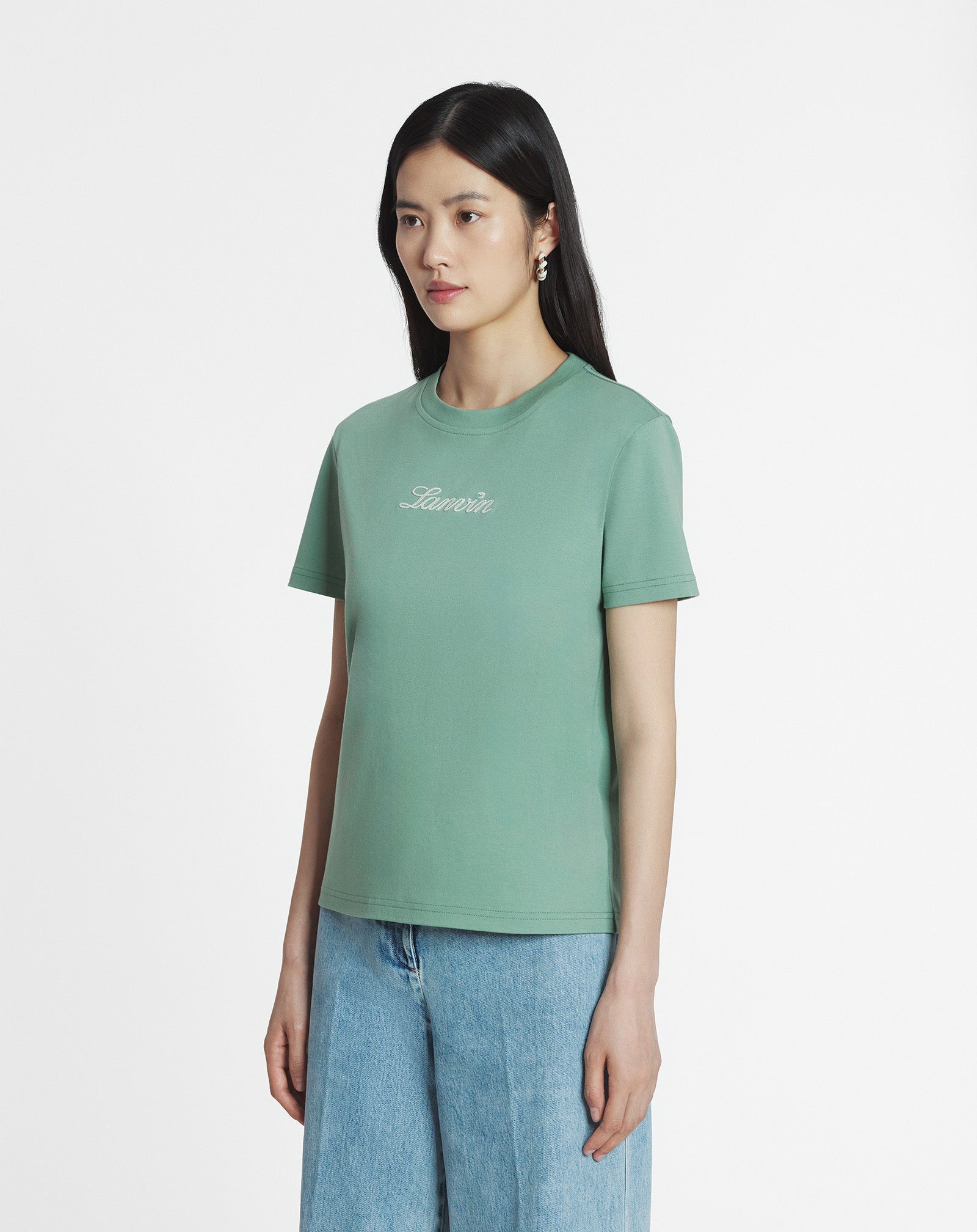 T-SHIRT BRODÉ LANVIN