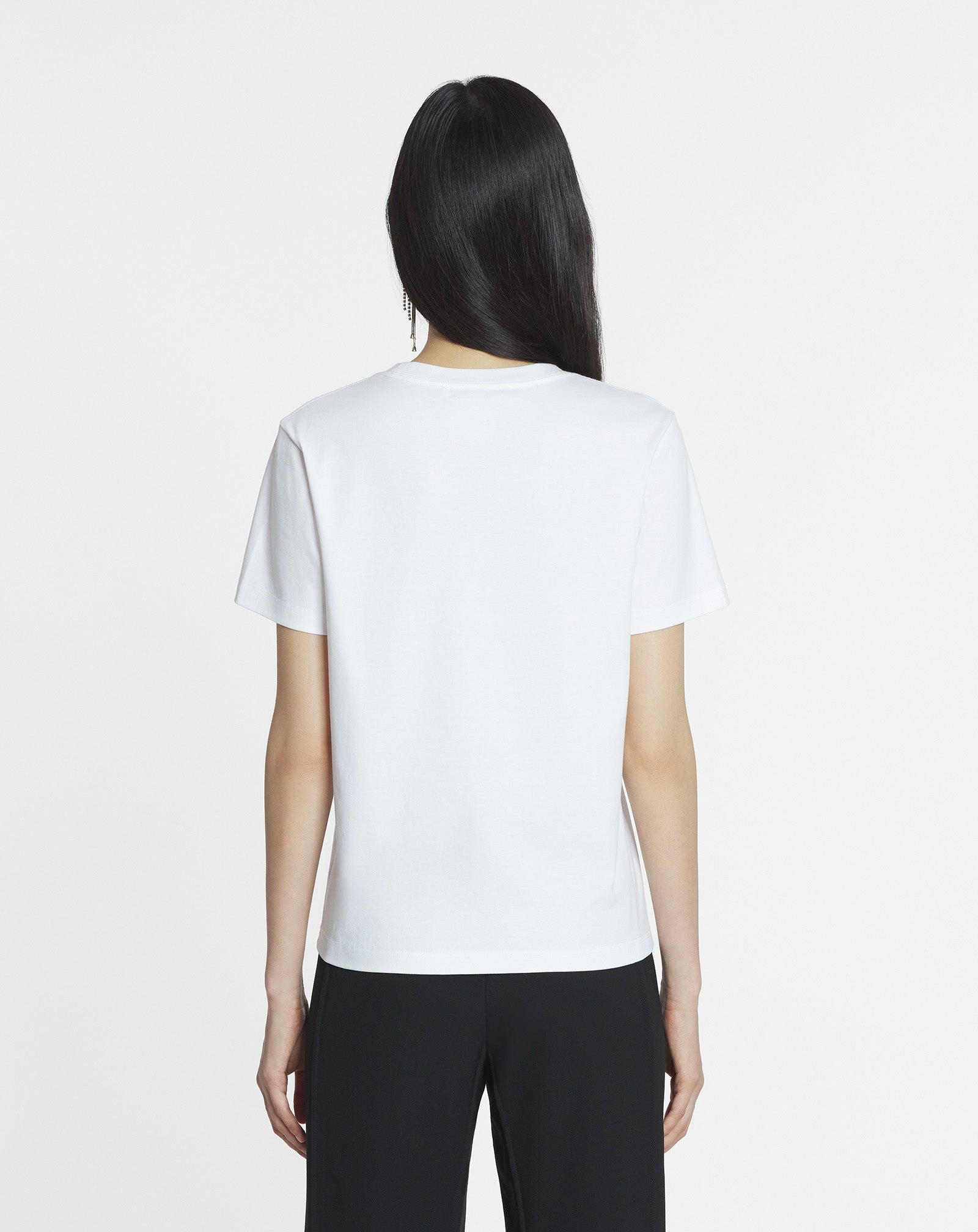 T-SHIRT BRODÉ LANVIN PERLE