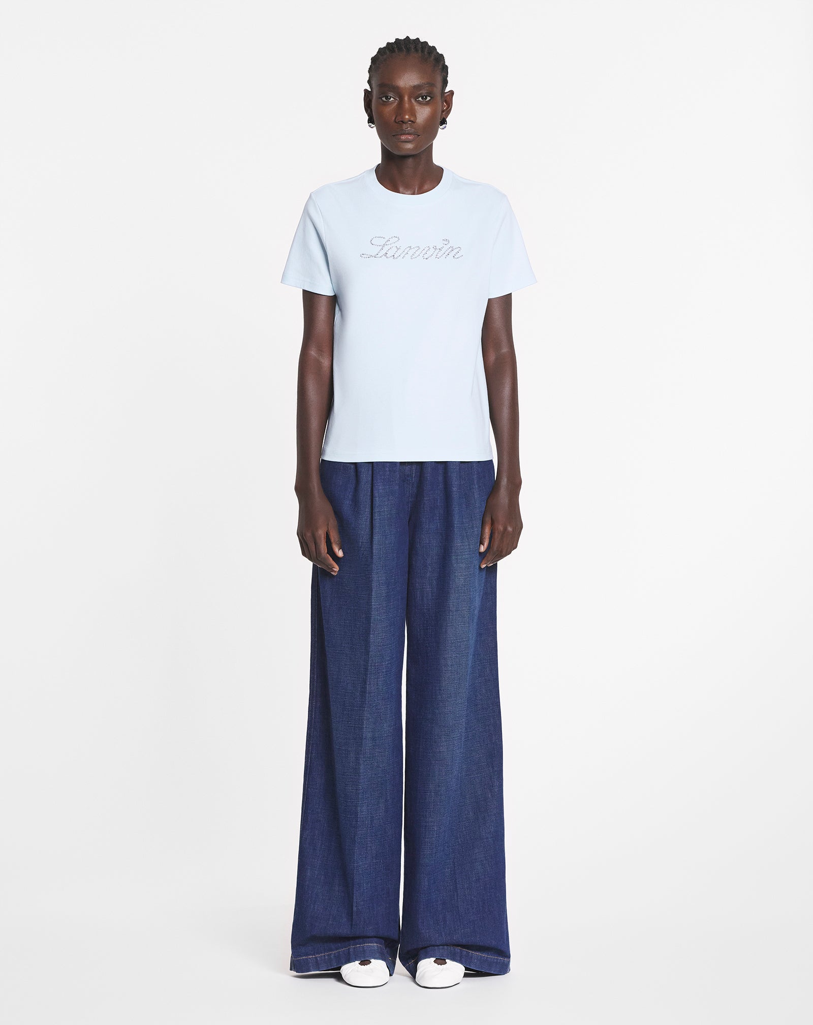 T-SHIRT BRODÉ LANVIN SEQUINS