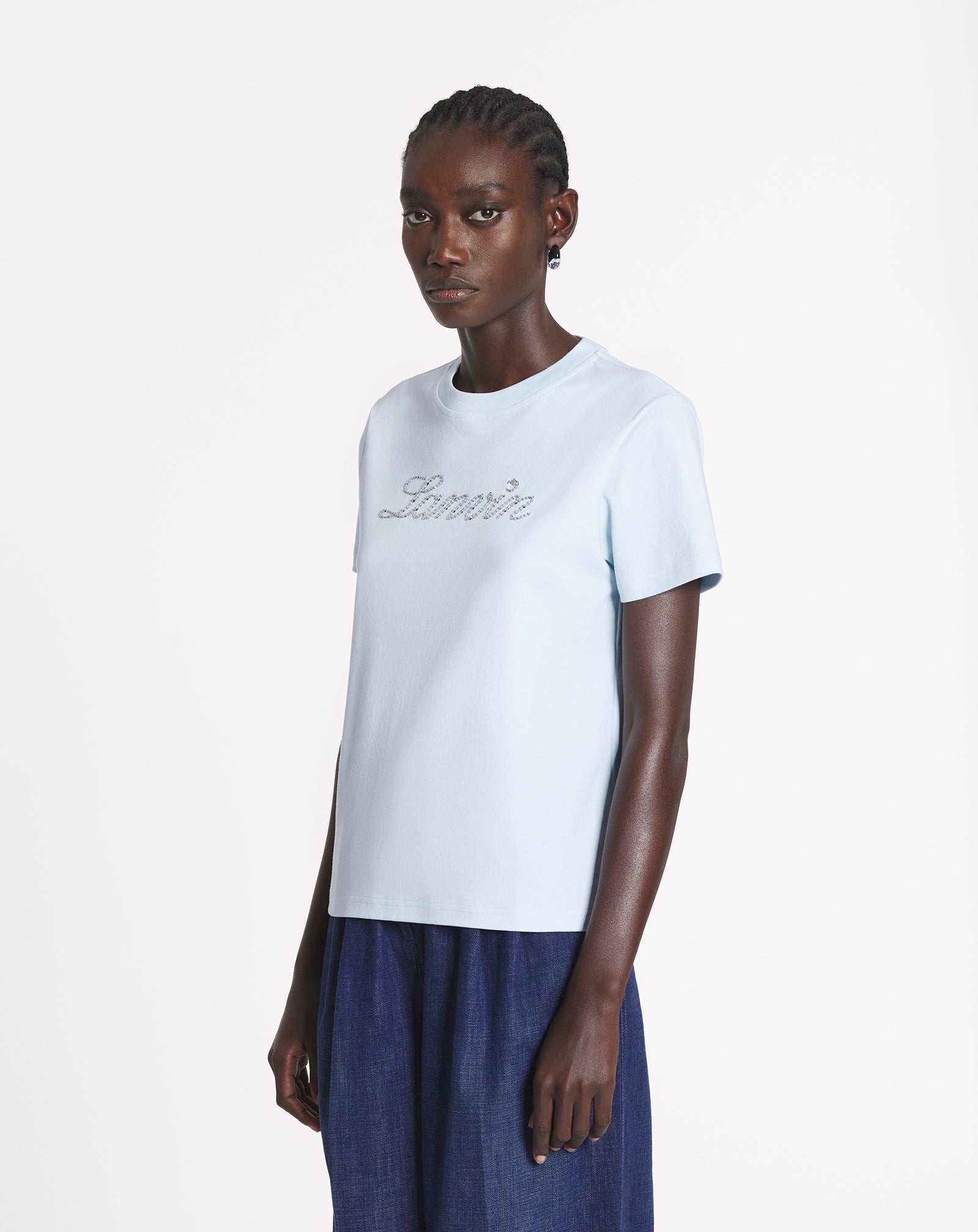 T-SHIRT BRODÉ LANVIN SEQUINS