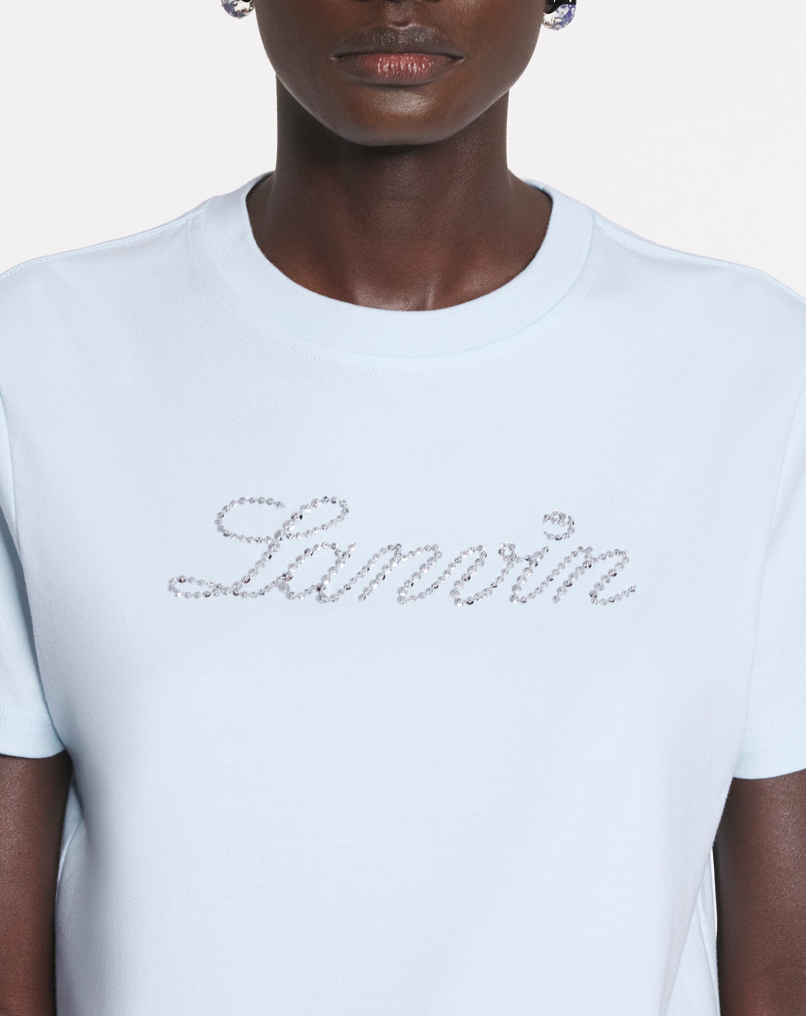 T-SHIRT BRODÉ LANVIN SEQUINS