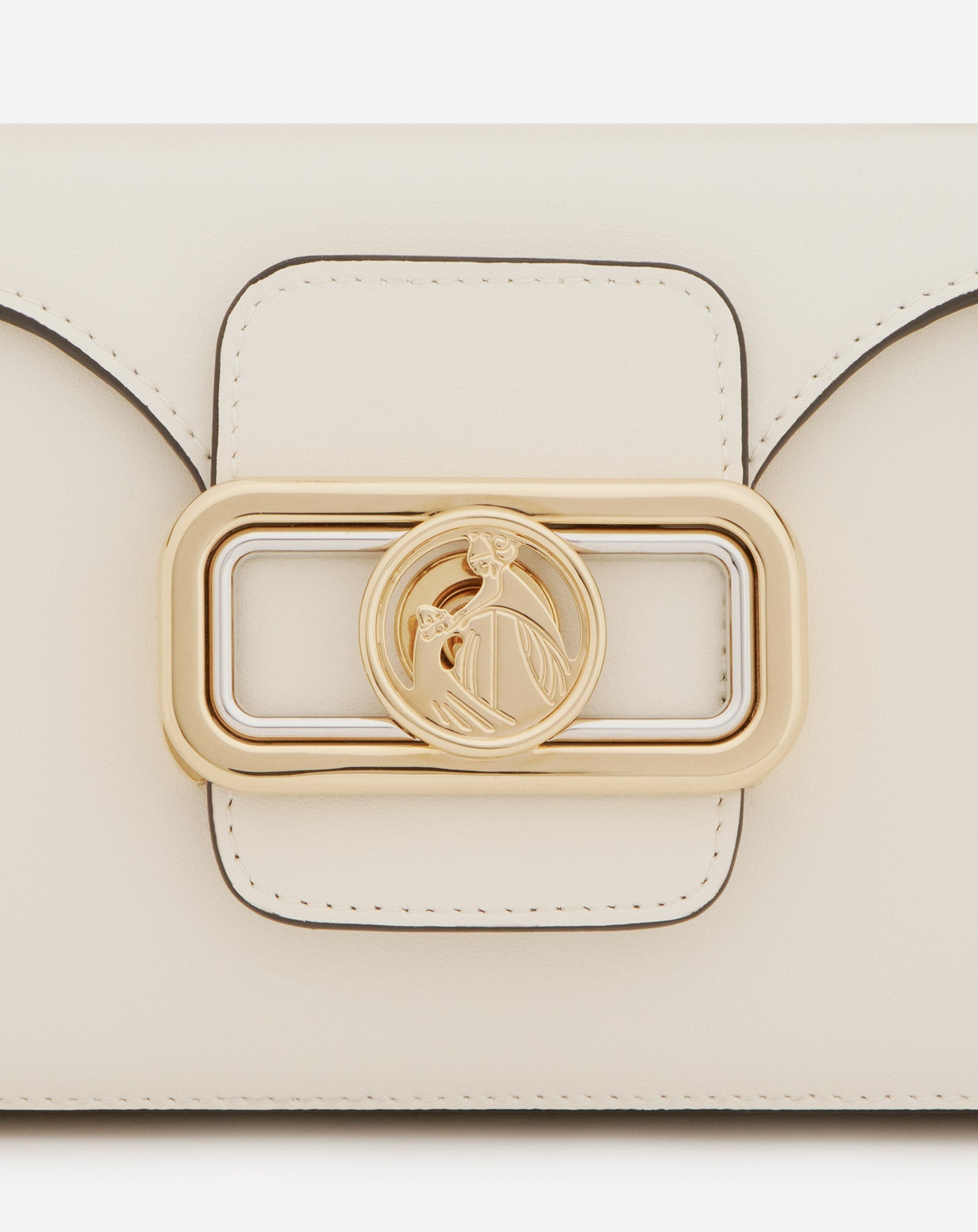 SAC PENCIL CAT EN CUIR DE VEAU BRILLANT ET STRASS