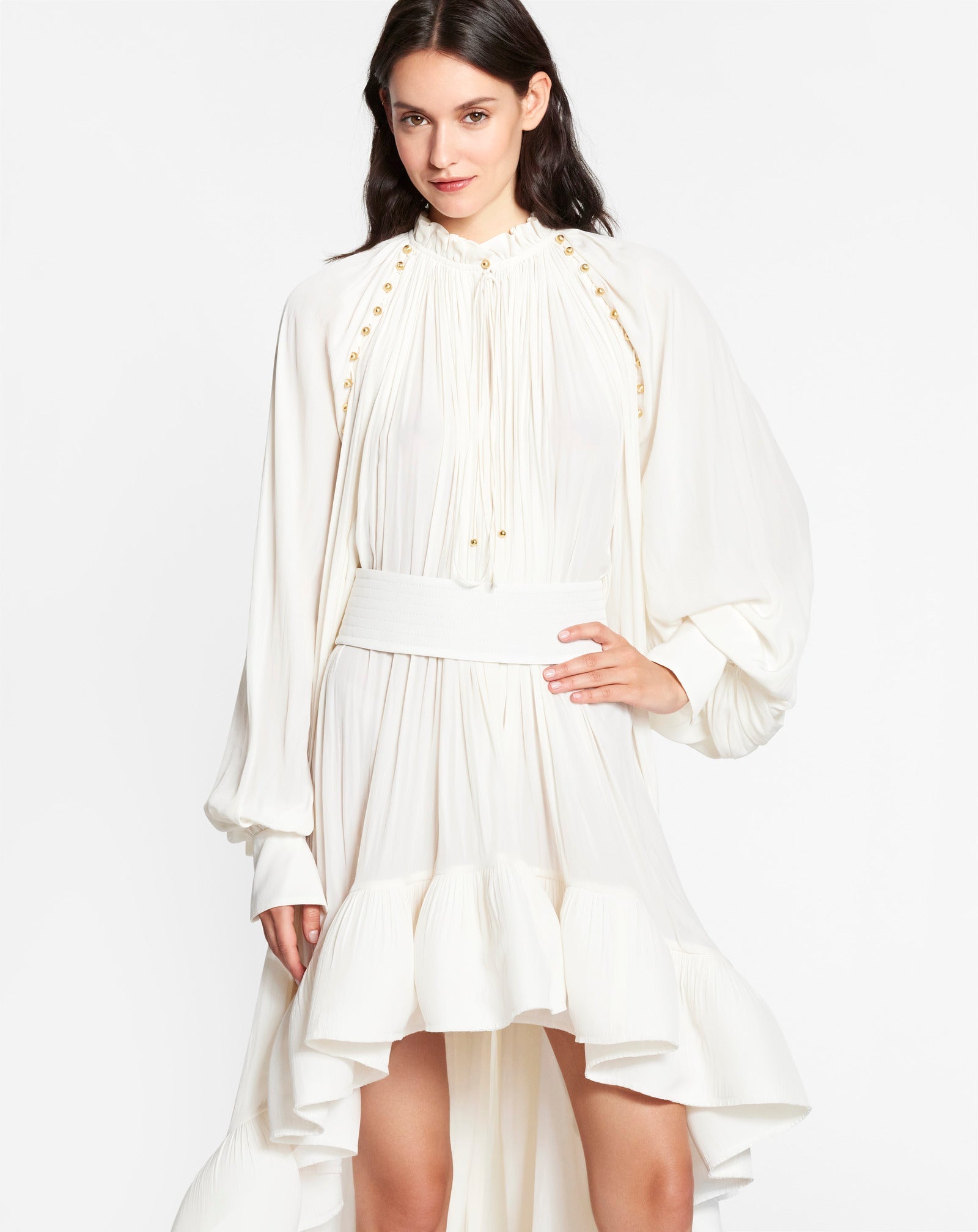 ROBE CHARMEUSE ASYMÉTRIQUE