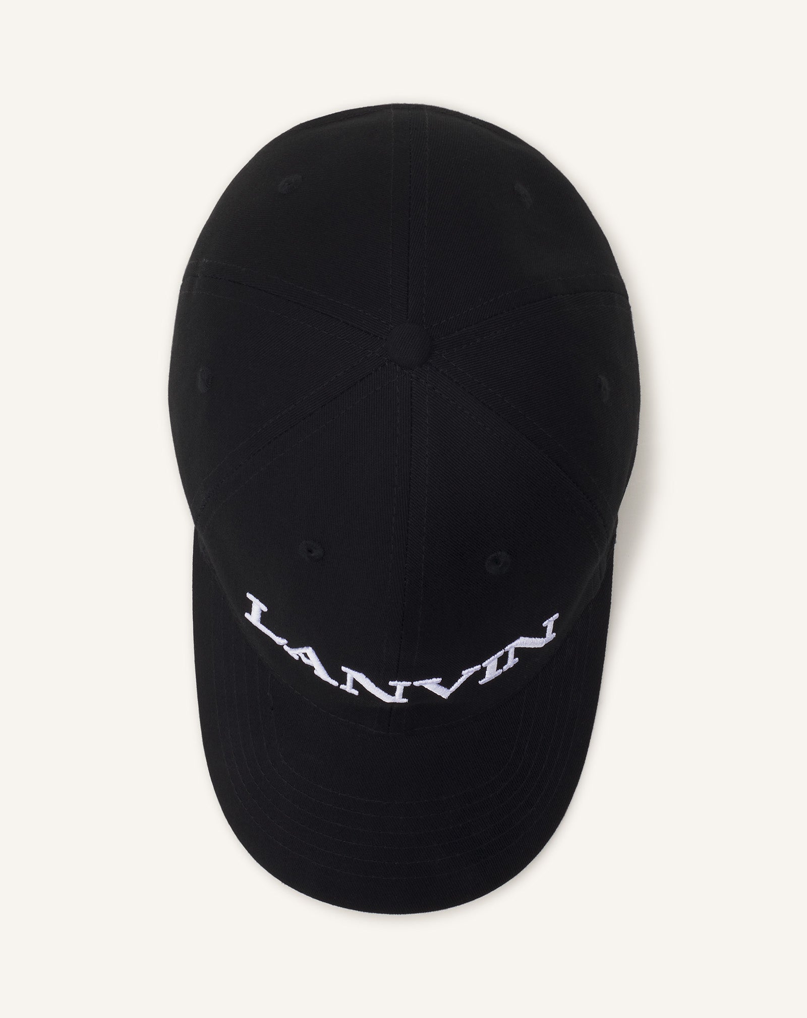 CASQUETTE LANVIN EN COTON NOIR