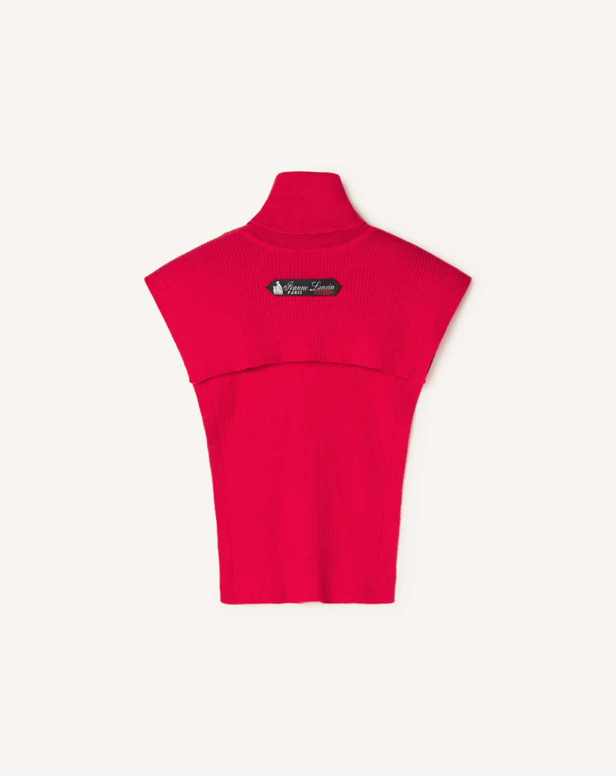 COL SIGNATURE LANVIN EN CASHMERE ROUGE