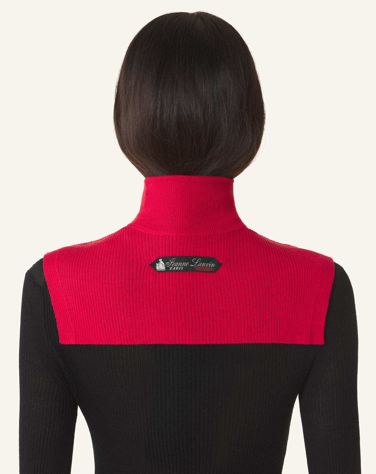COL SIGNATURE LANVIN EN CASHMERE ROUGE