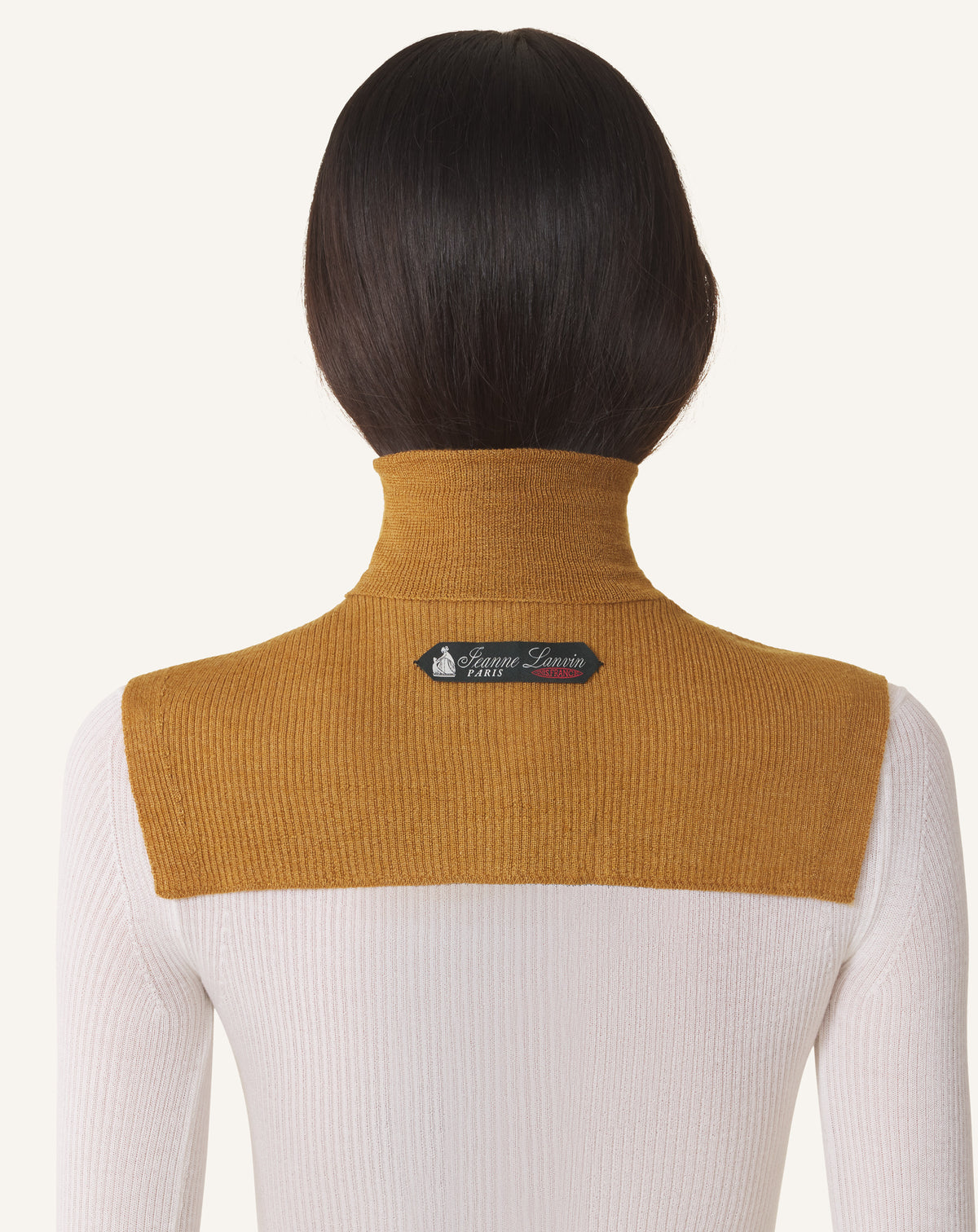 COL SIGNATURE LANVIN EN CASHMERE MARRON