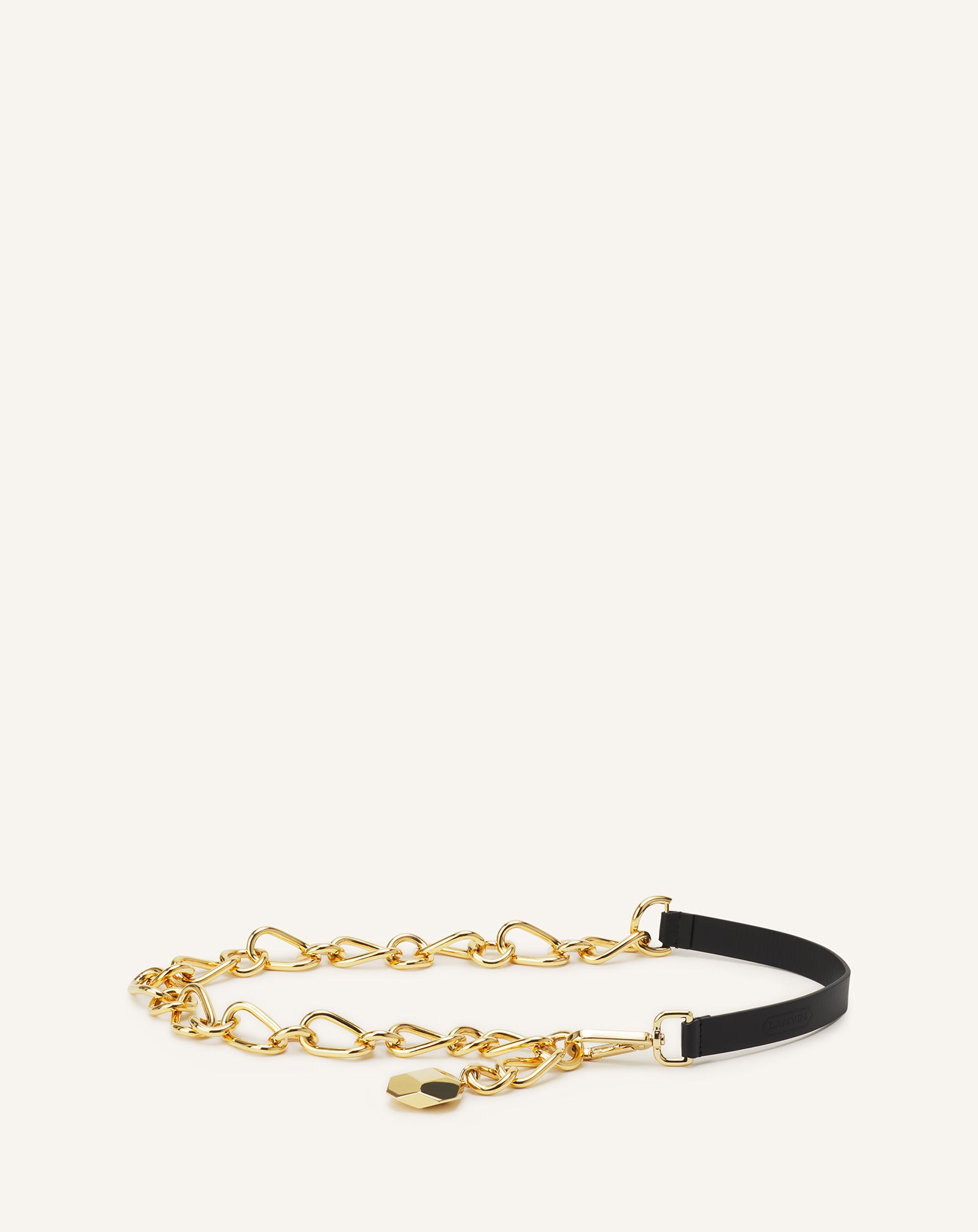 CEINTURE CHAINE CATCH BY LANVIN EN CUIR ET MÉTAL