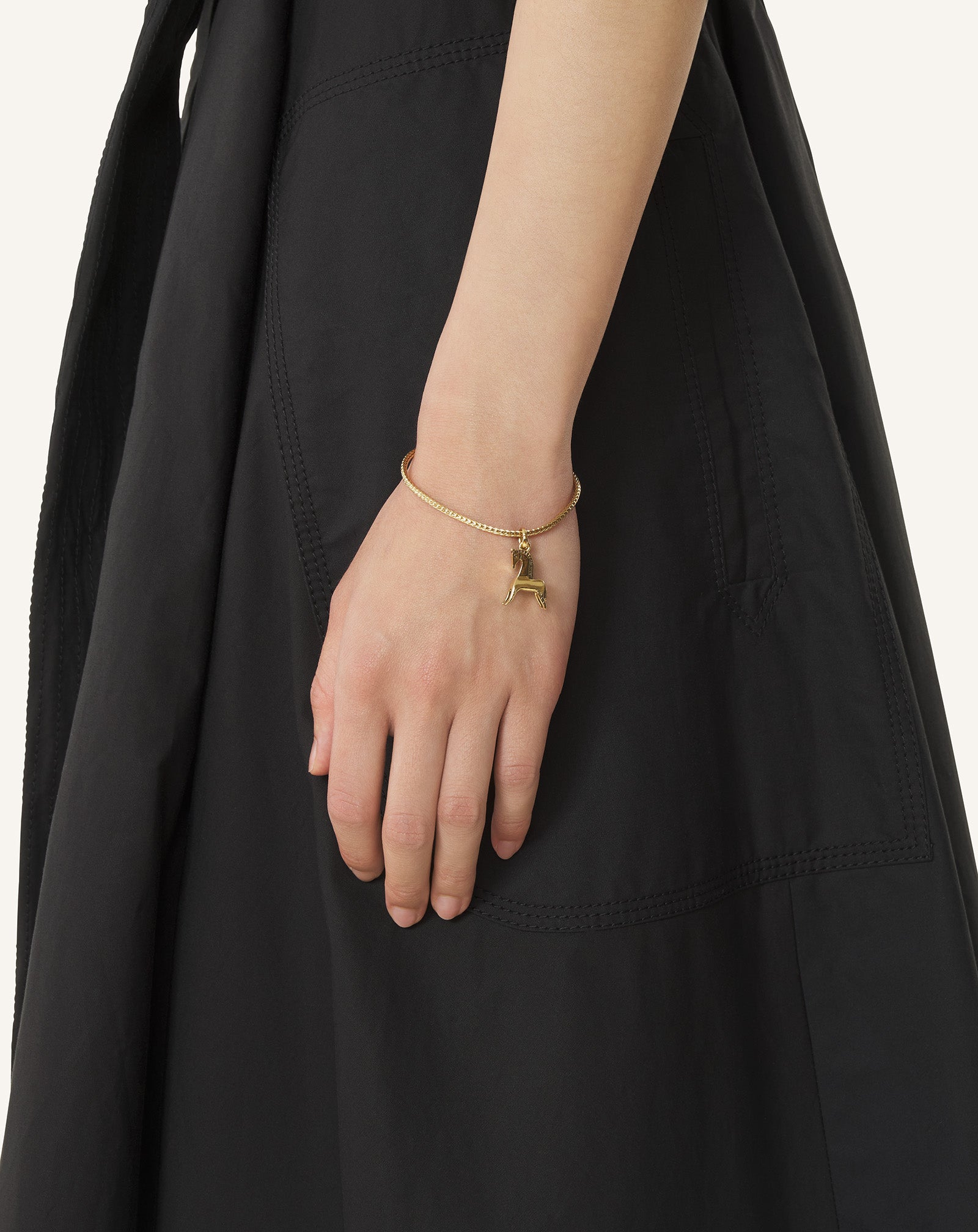 BRACELET LUNAR YEAR CHEVAL ARGENT