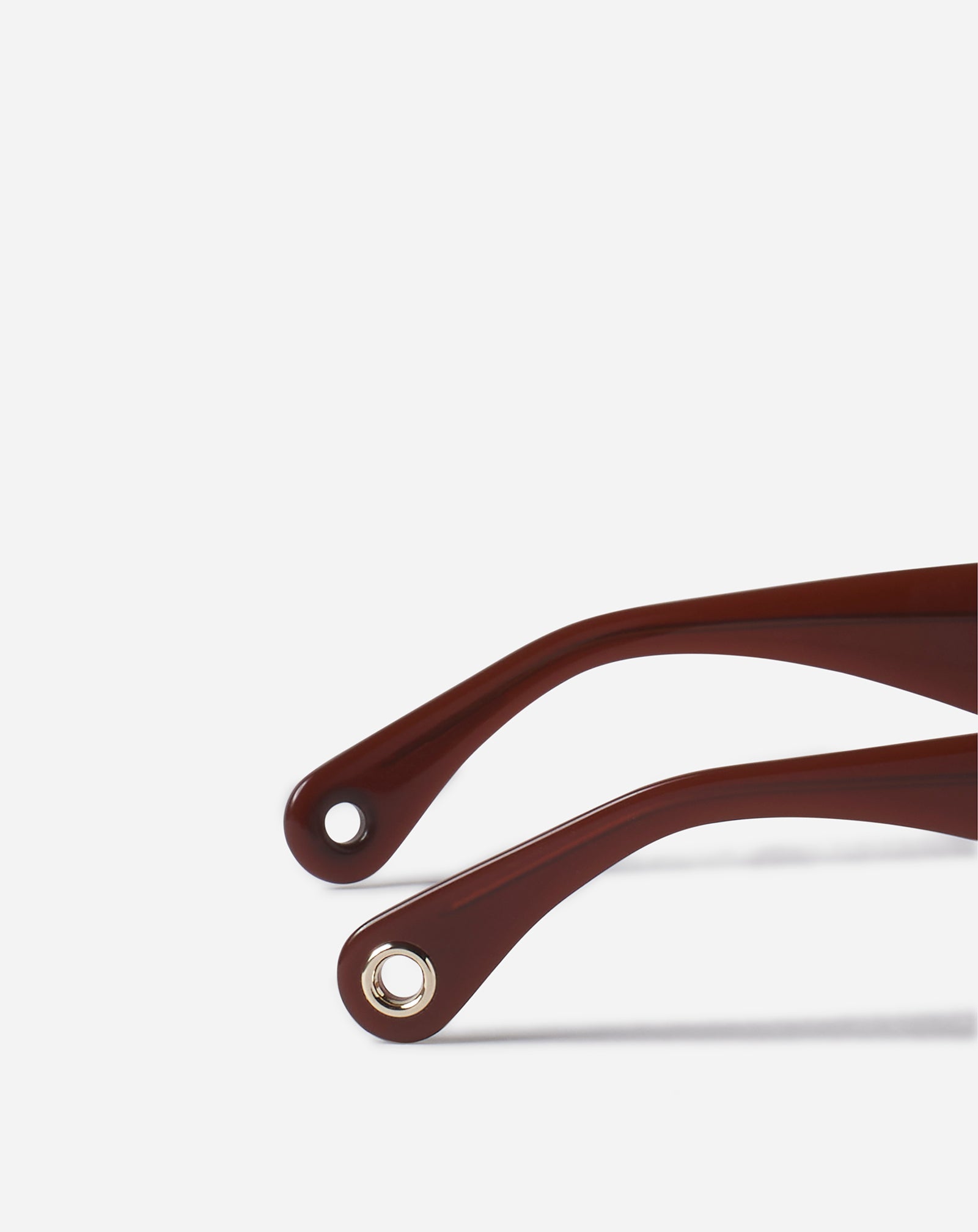 LUNETTES DE SOLEIL LOGO LANVIN MARRON