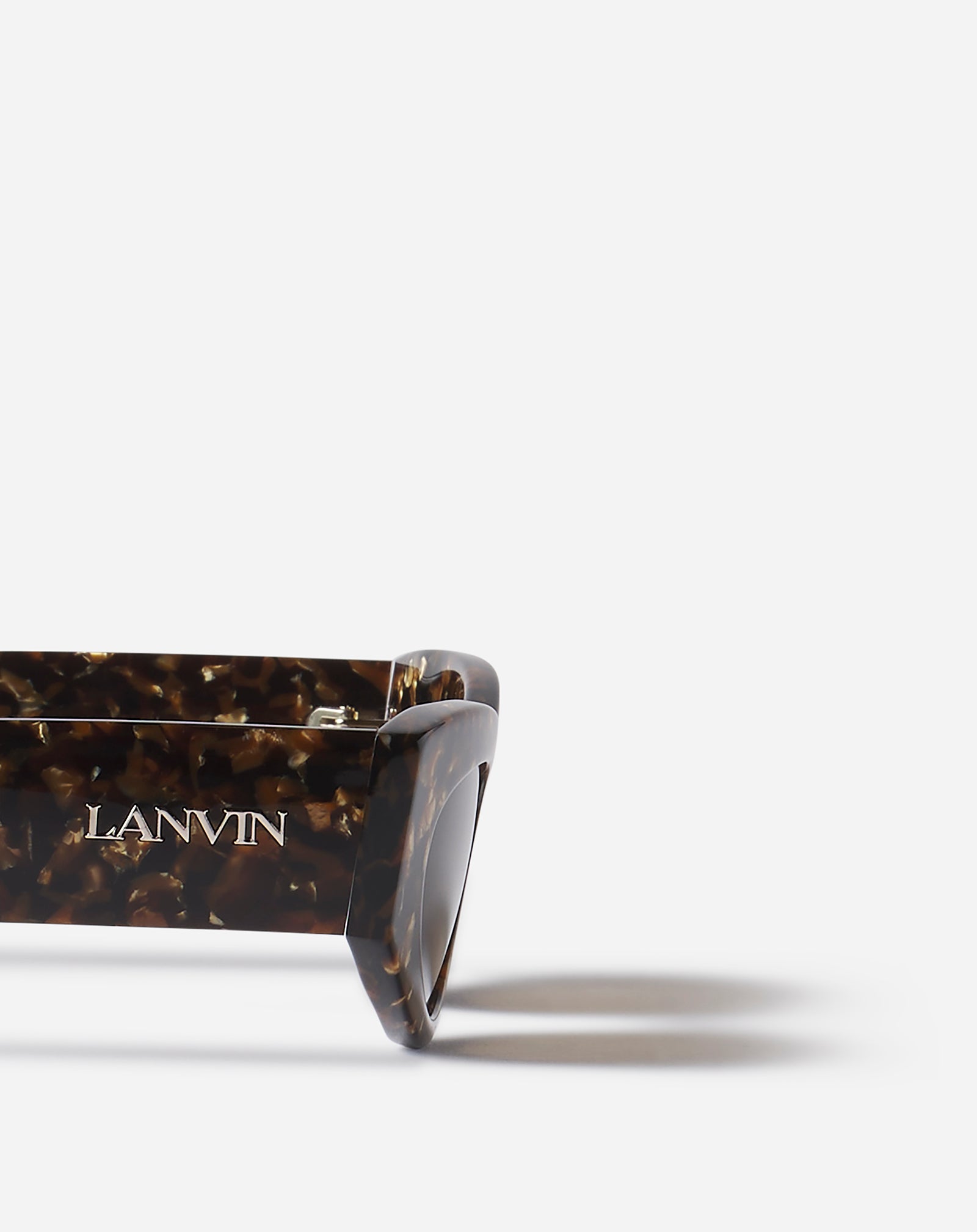 LUNETTES DE SOLEIL LOGO LANVIN ARGENT