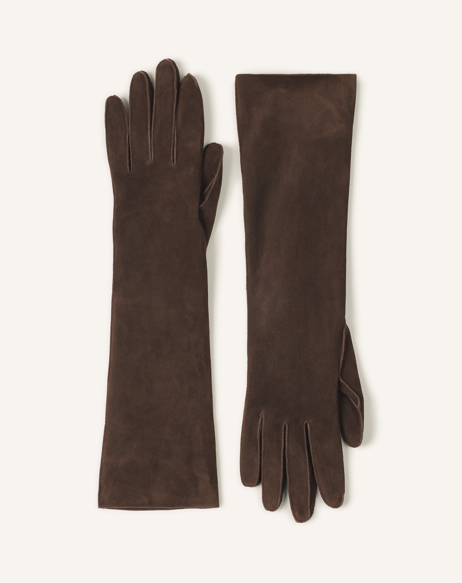 GANTS LONGS SLIM EN SUEDE