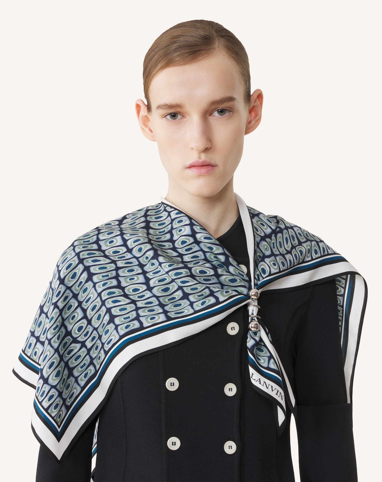 FOULARD BIJOU EN SOIE MURANO