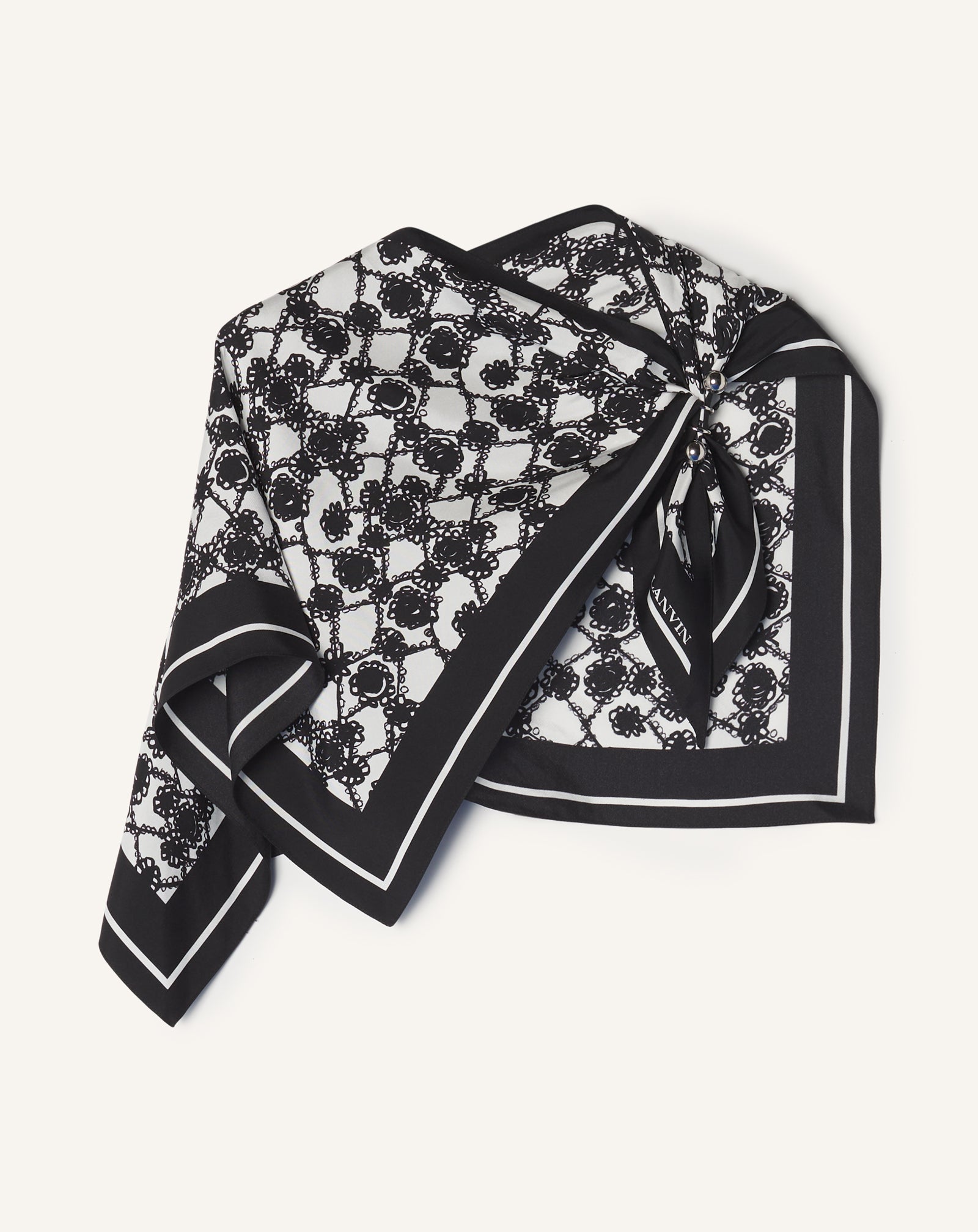 TOP BIJOU MOTIF MARGUERITES