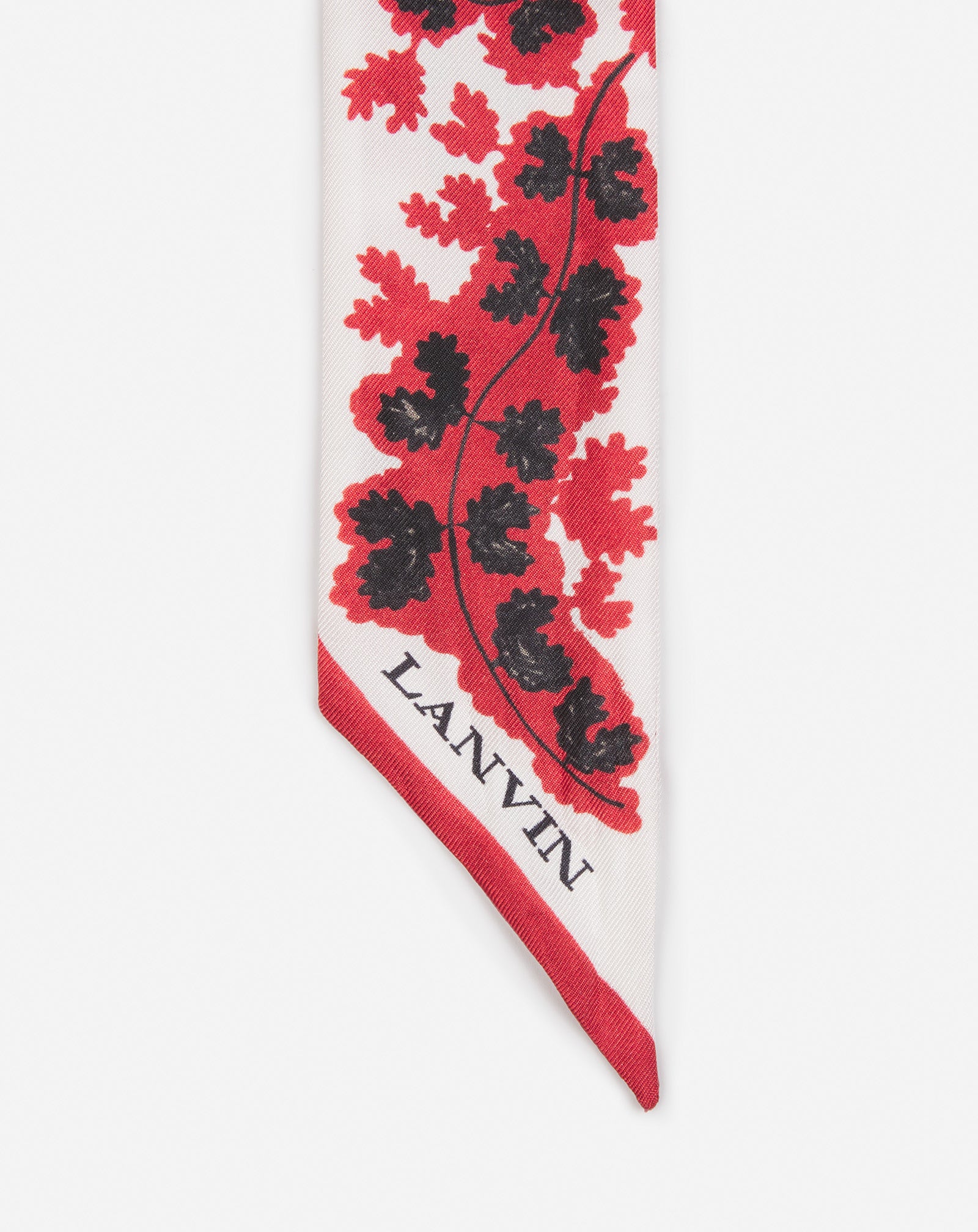 BANDEAU ÉTÉ LANVIN IMPRIMÉ RATEAU EN SOIE