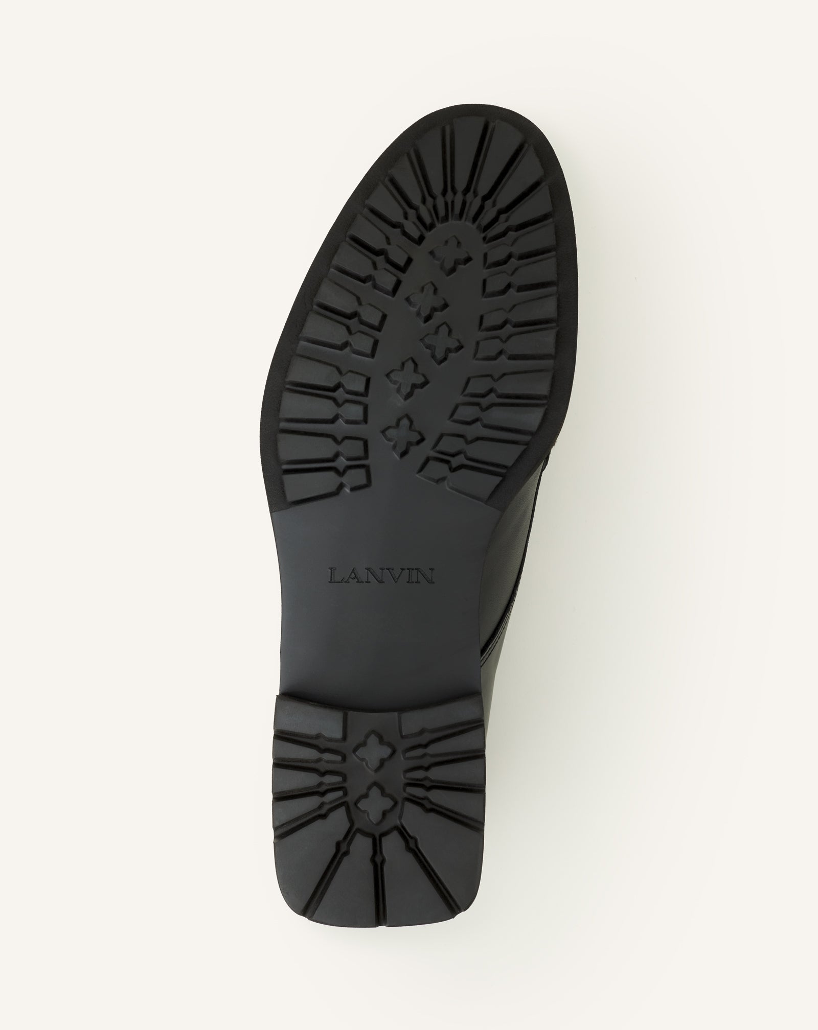 RICHELIEU SOUPLE EN CUIR NOIR