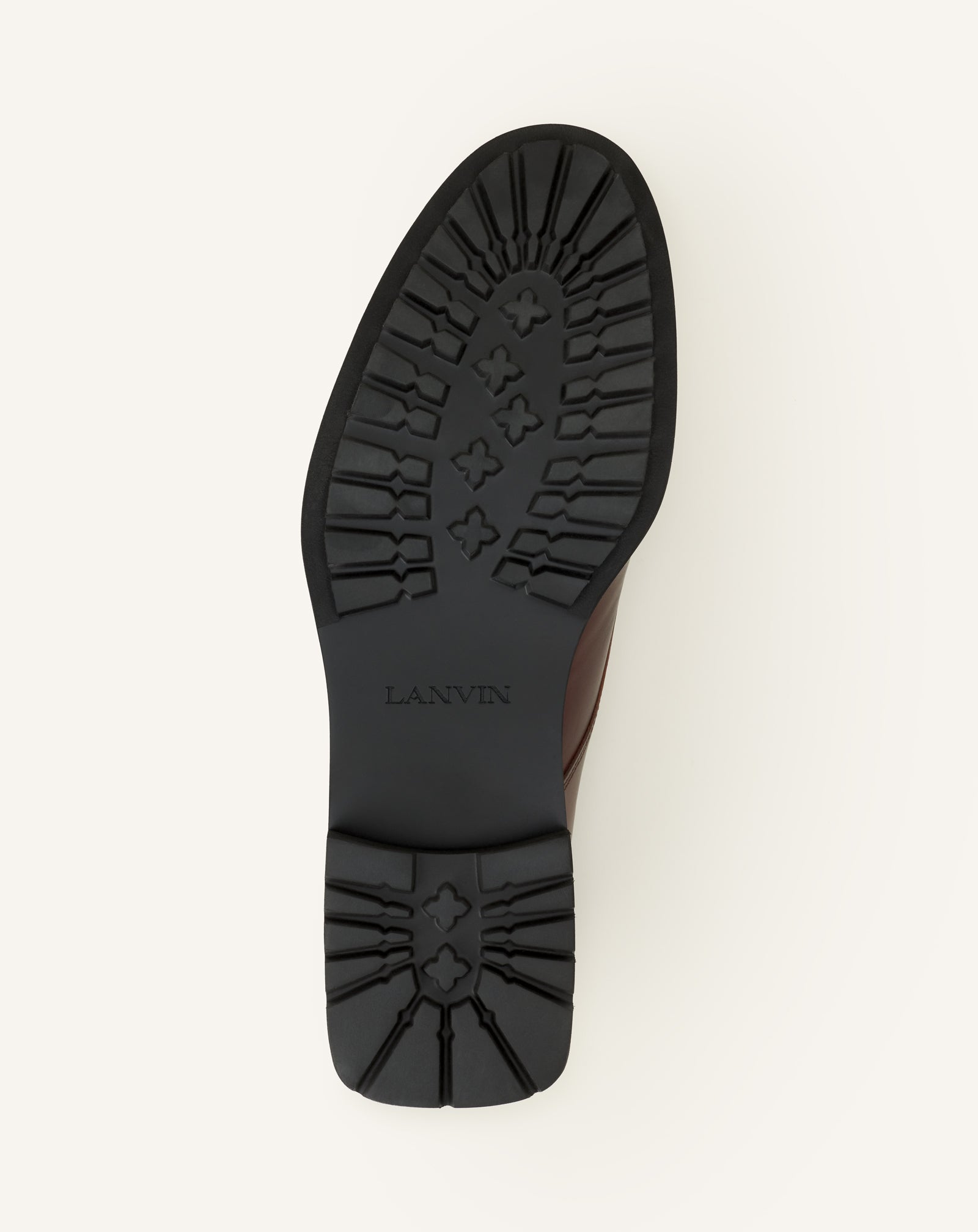 RICHELIEU SOUPLE EN CUIR MARRON