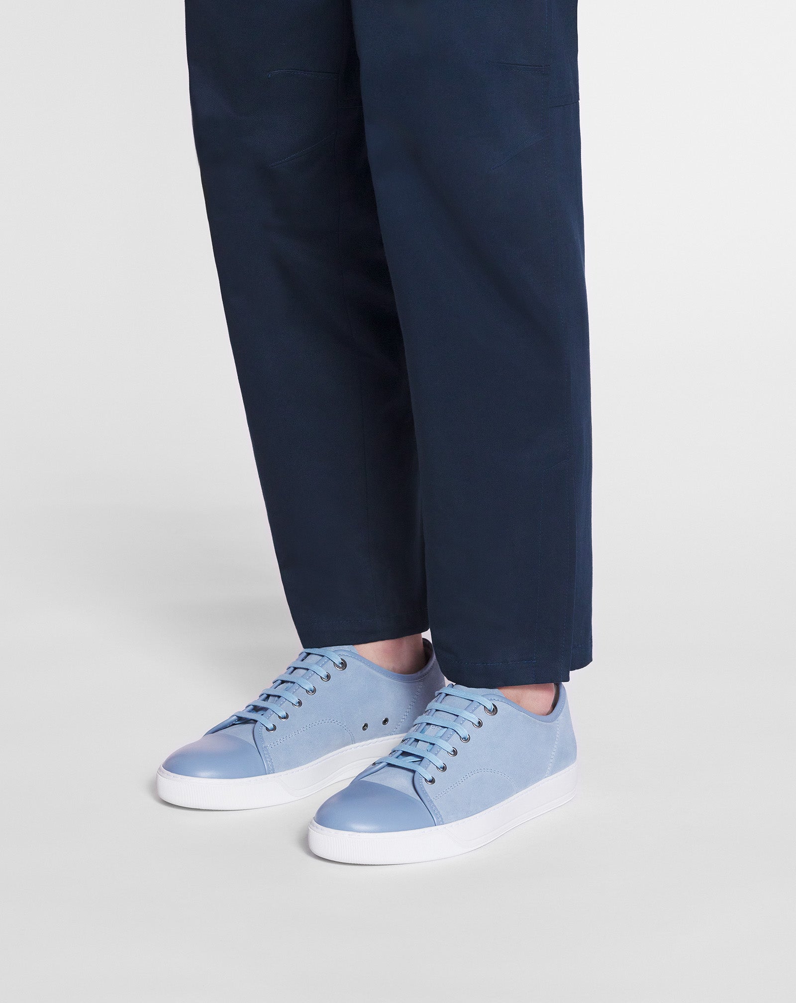 SNEAKERS DBB1 EN CUIR ET SUEDE