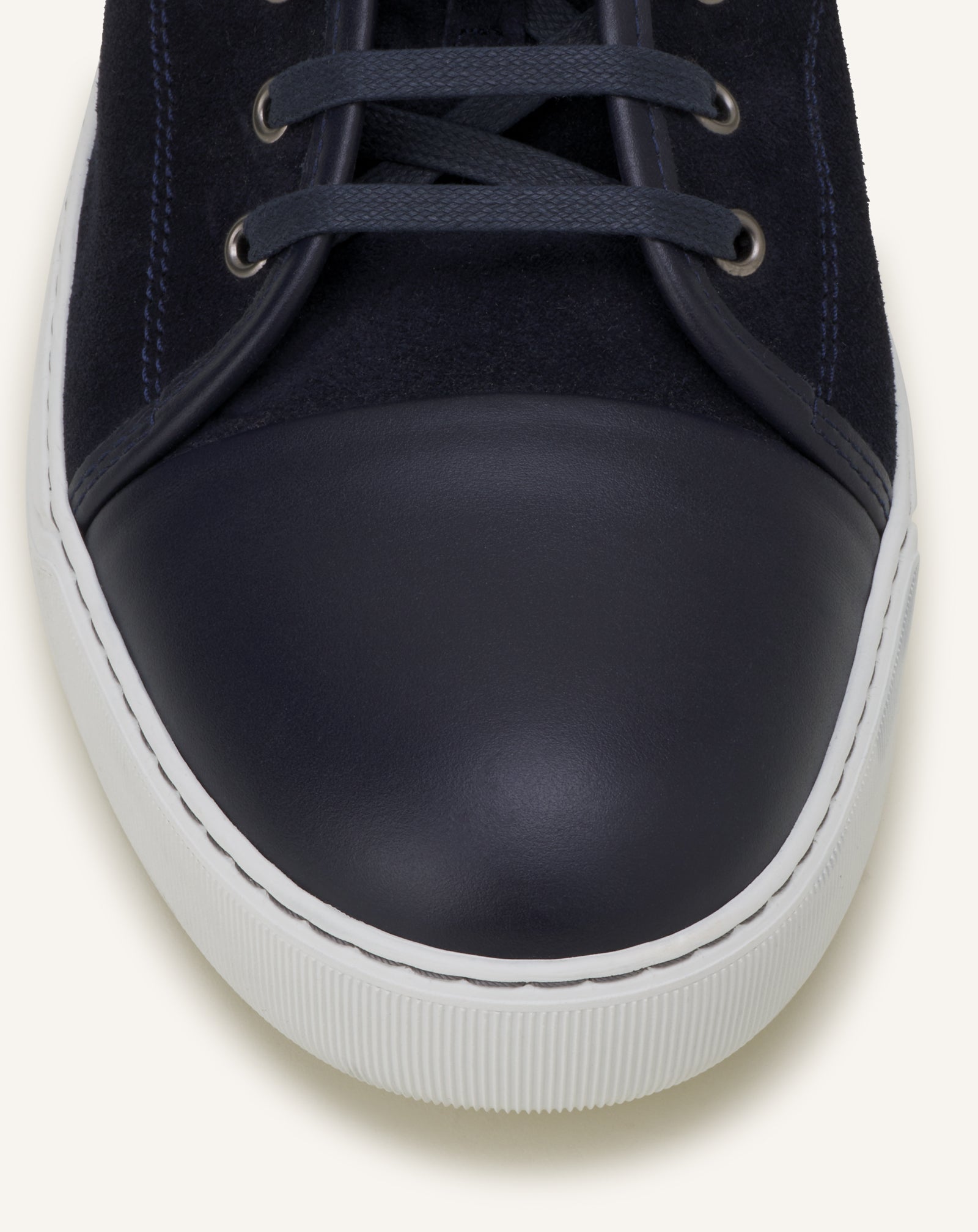 SNEAKERS DBB1 EN CUIR ET SUEDE BLEU