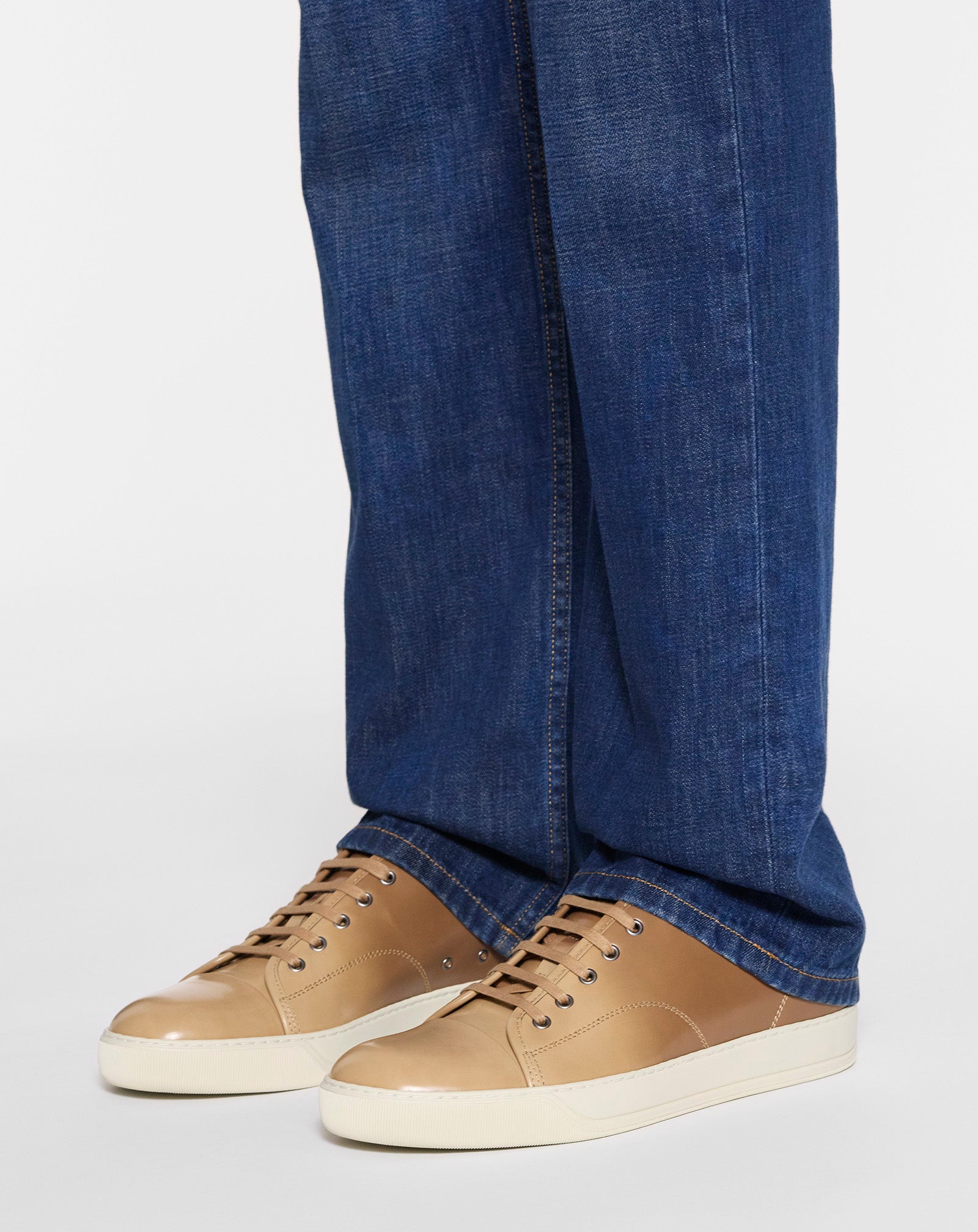 SNEAKERS DBB1 EN CUIR DÉGRADÉ