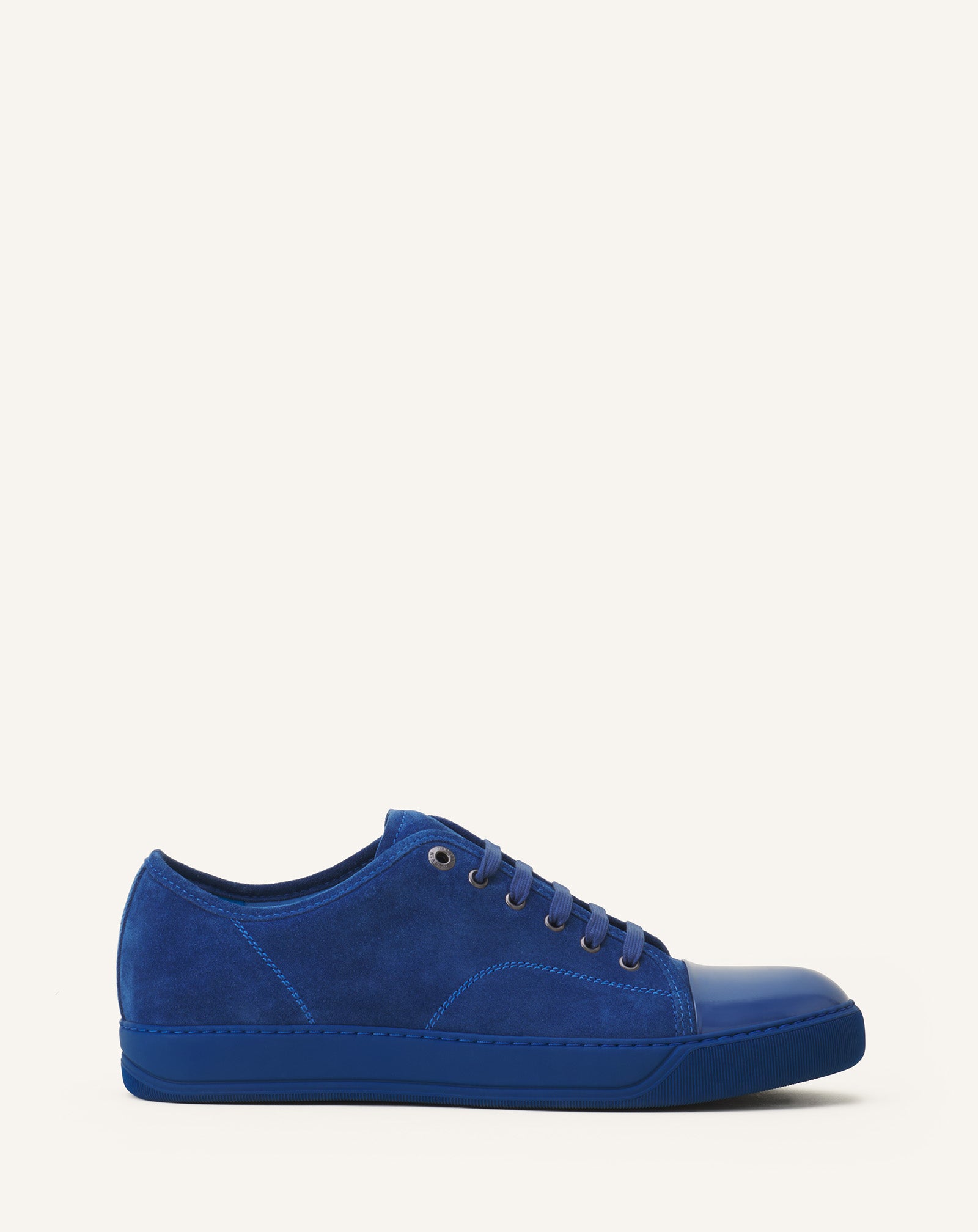 SNEAKERS DBB1 EN SUEDE ET CUIR VERNIS