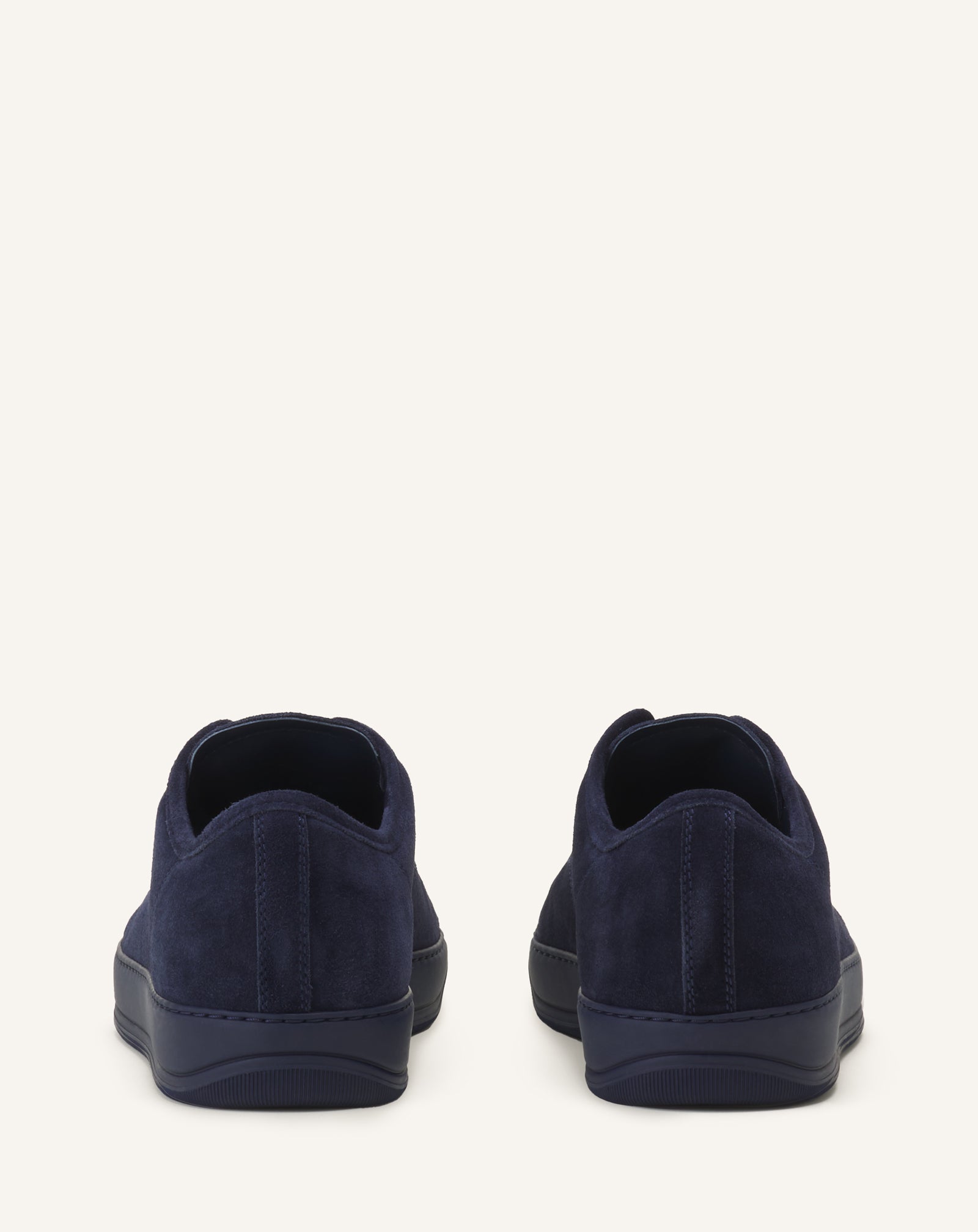 SNEAKERS DBB1 EN SUEDE ET CUIR VERNIS BLEU