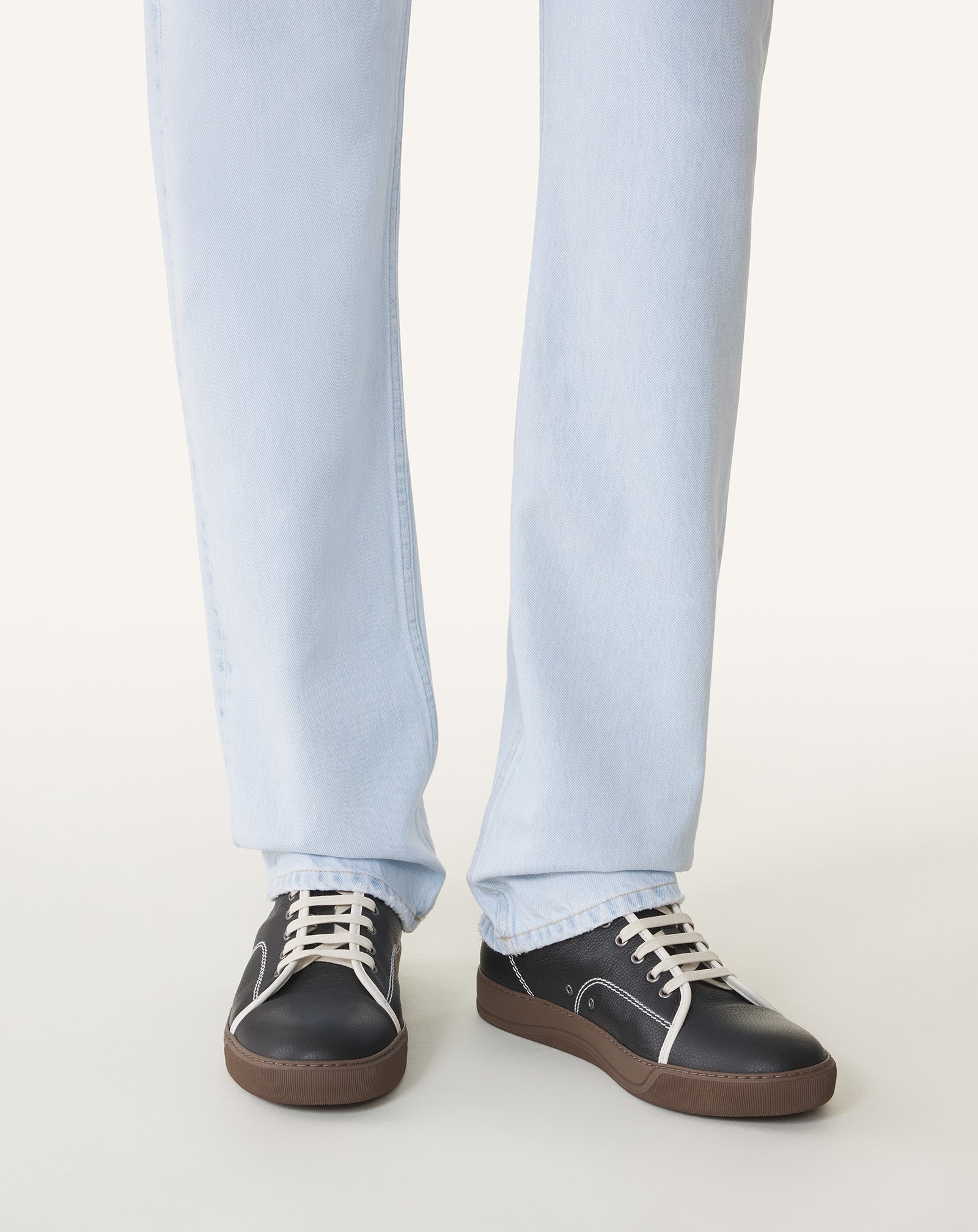 SNEAKERS DBB1 MONTANTES EN CUIR