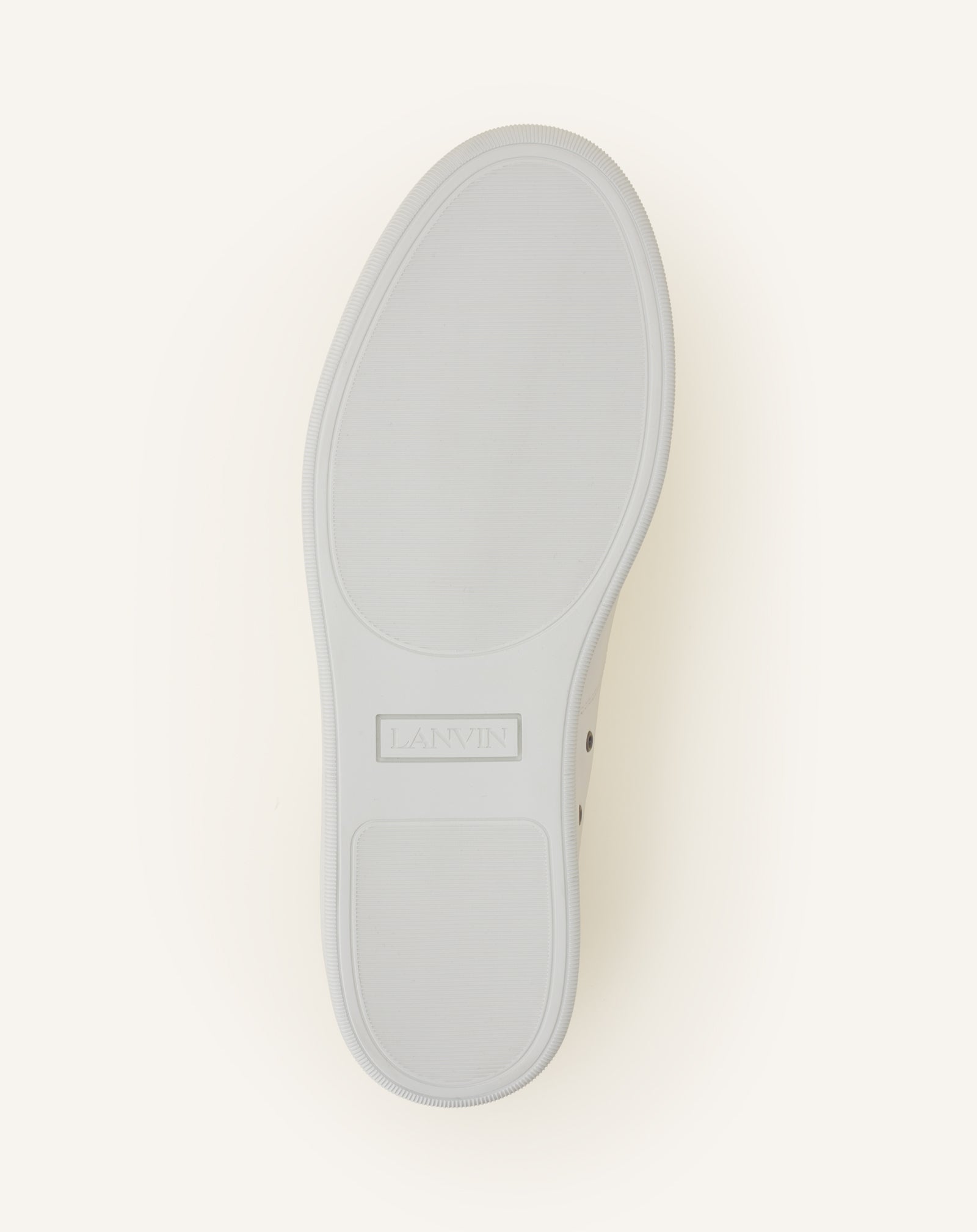 SNEAKERS DBB1 ZIP EN CUIR BLANC