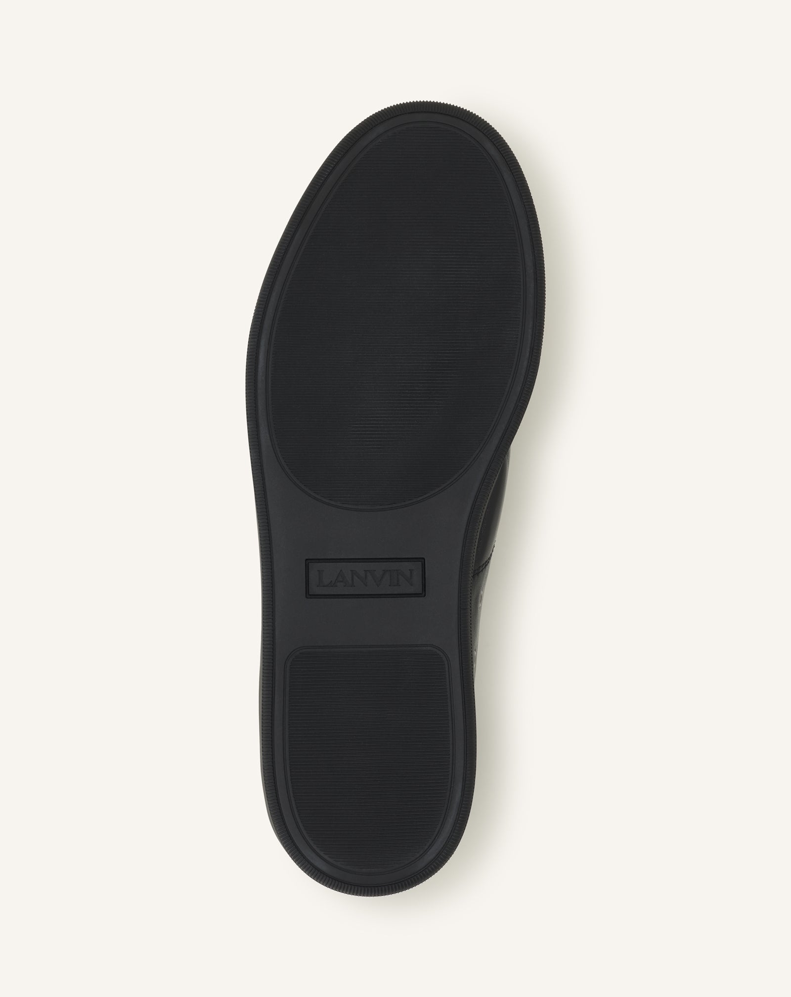 SNEAKERS DBB1 ZIP EN CUIR NOIR