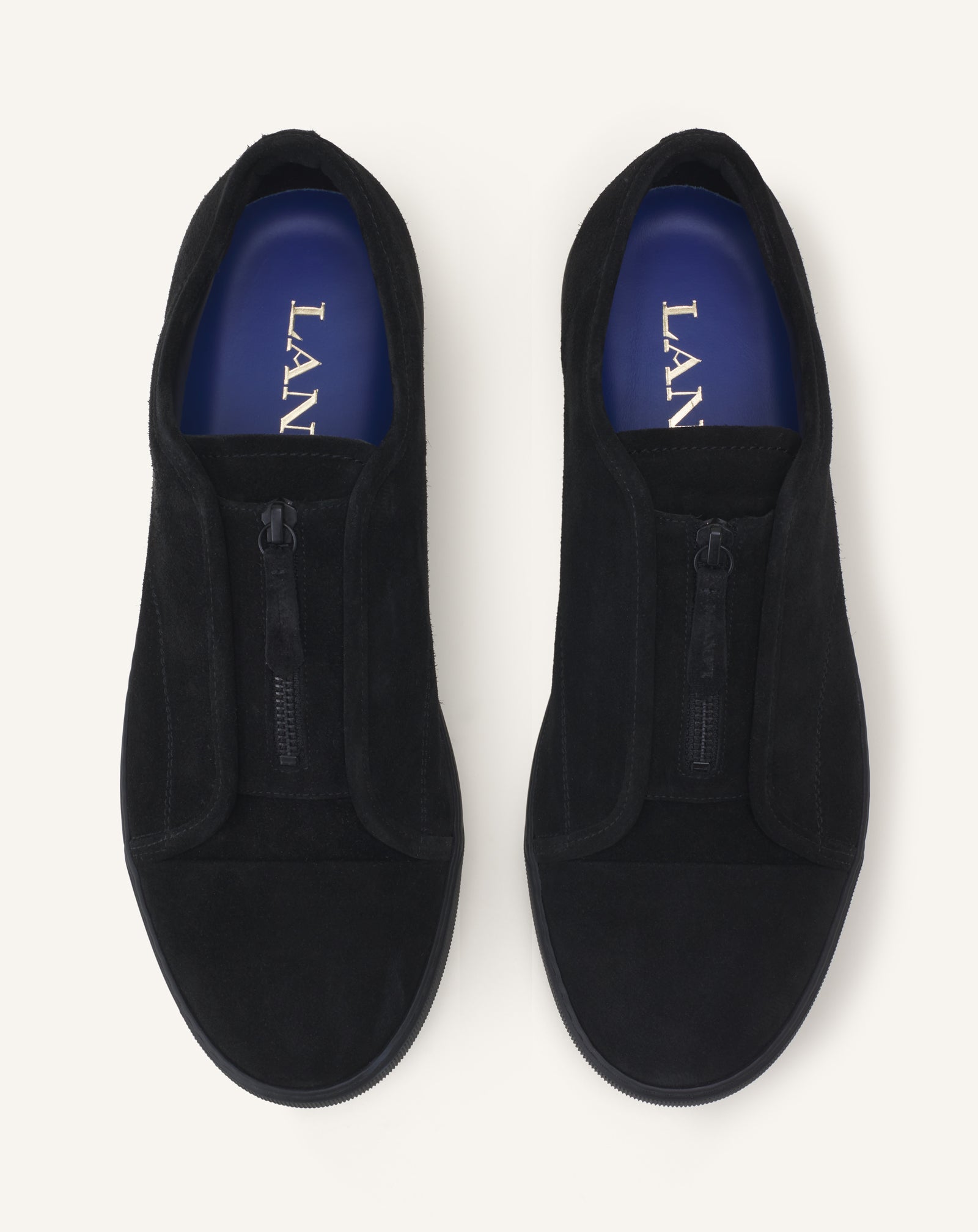 SNEAKERS DBB1 ZIP EN SUEDE NOIR