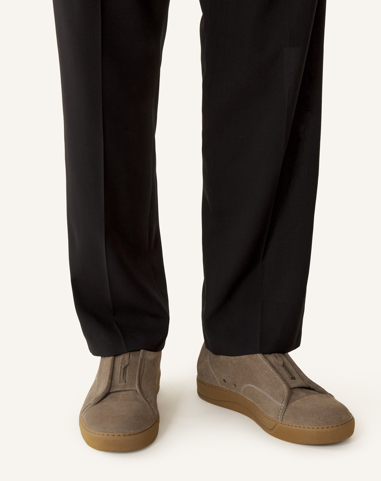 SNEAKERS DBB1 ZIP EN SUEDE