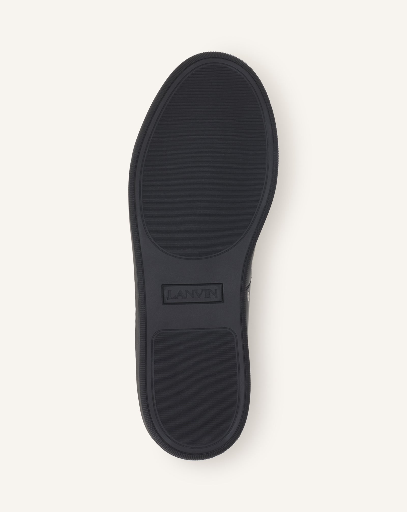 SNEAKERS DBB1 MONTANTES EN CUIR NOIR