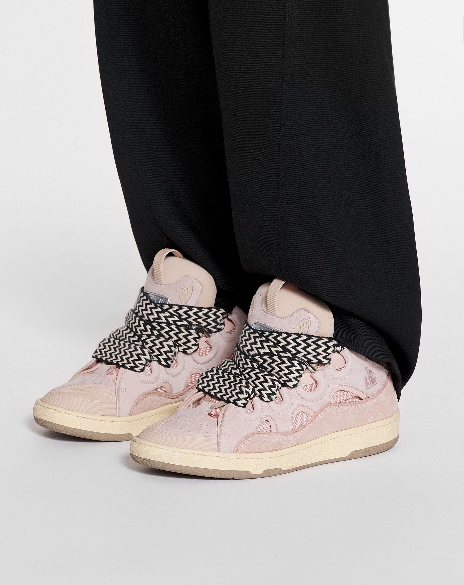 SNEAKERS CURB EN CUIR
