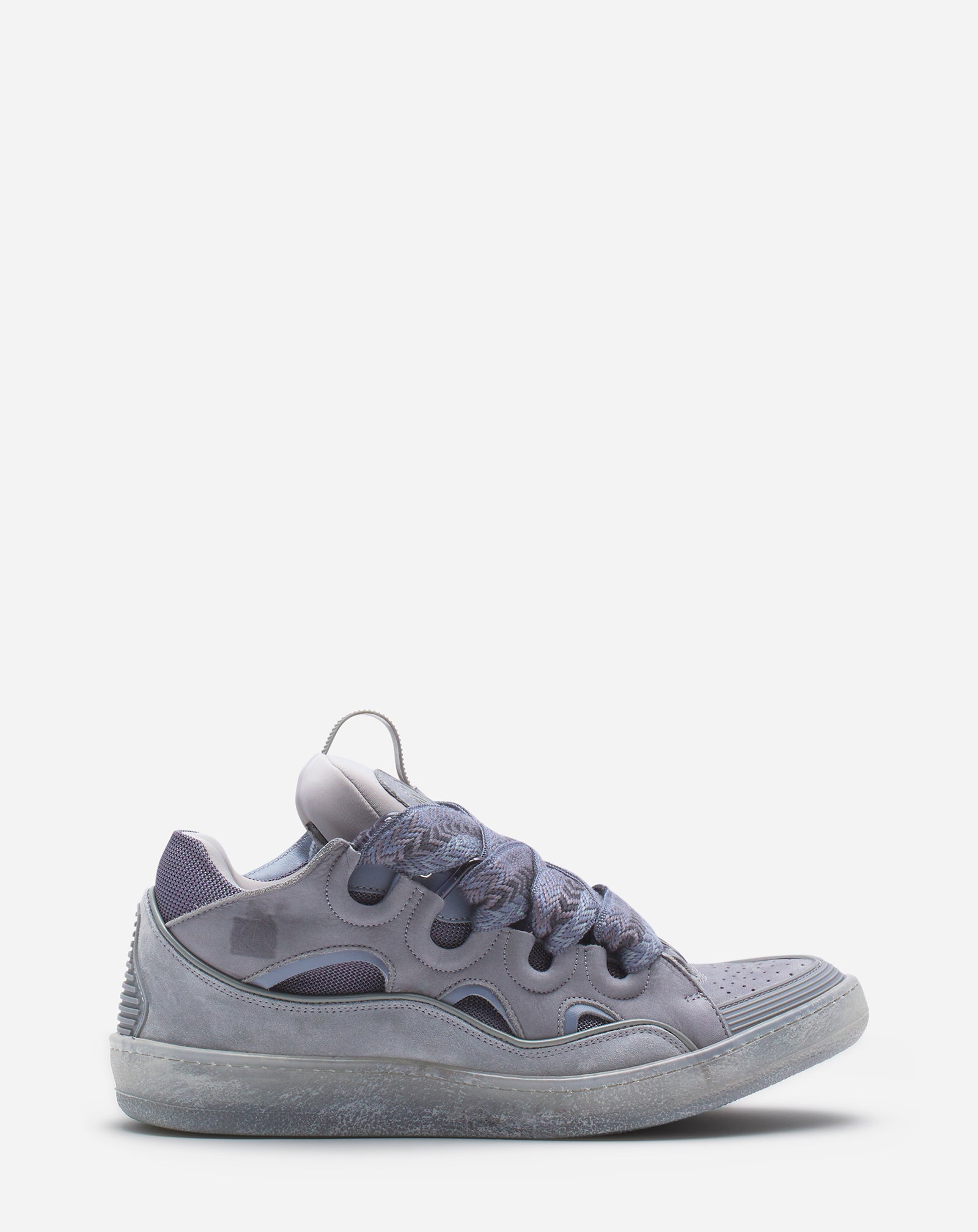 SNEAKERS CURB EN CUIR