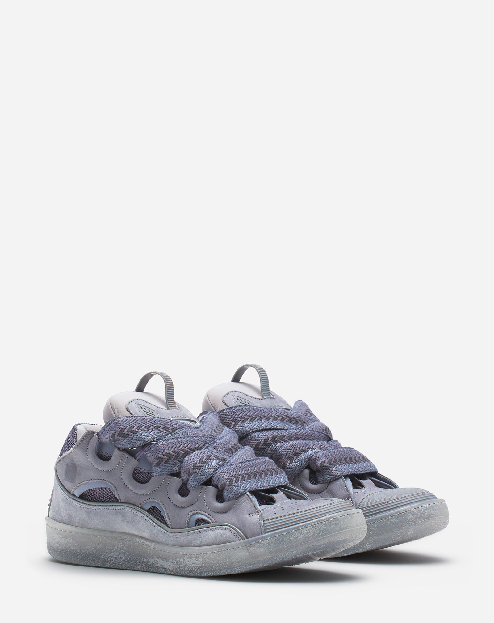 SNEAKERS CURB EN CUIR